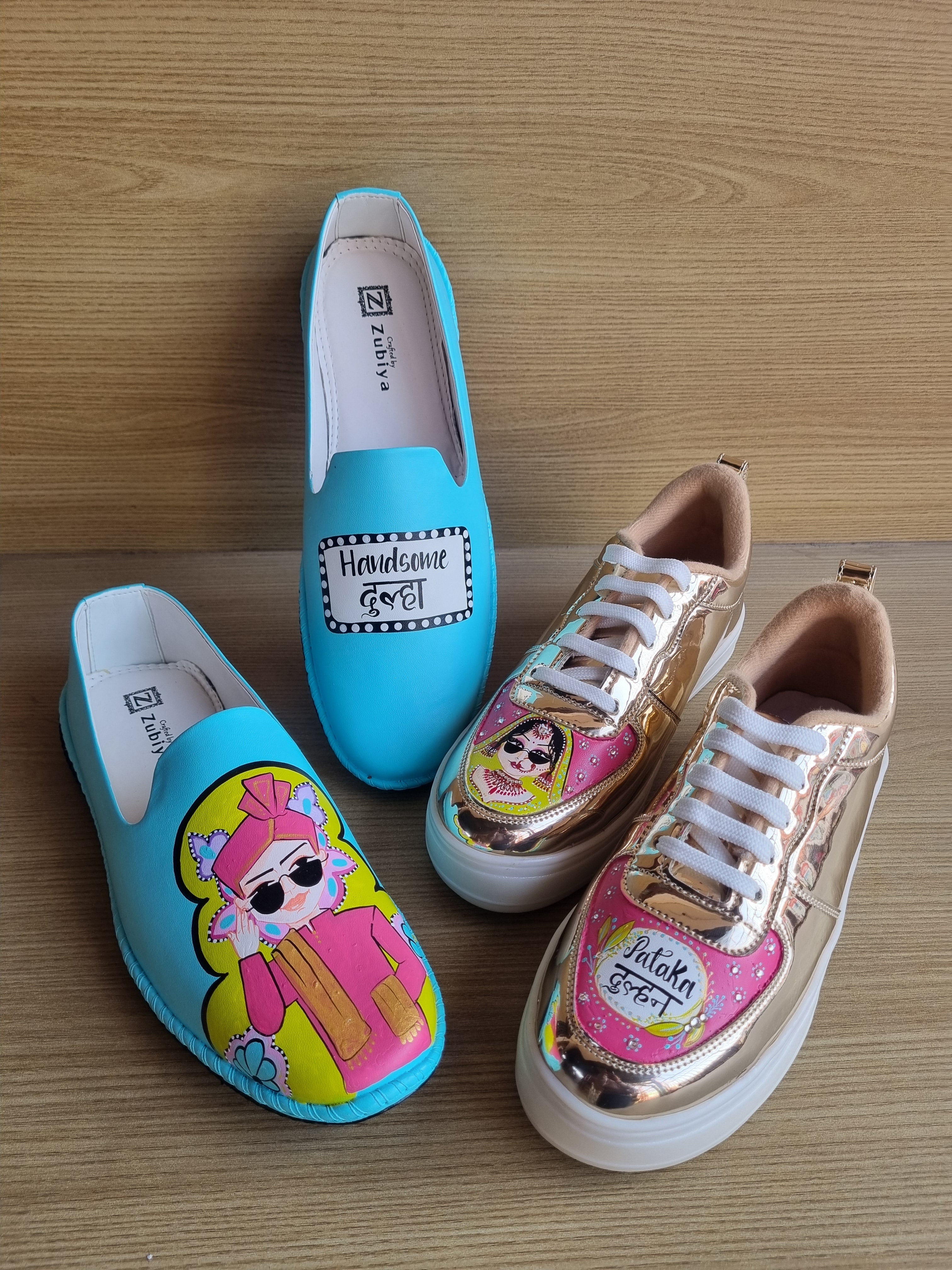 mojri- LED sneakers couple Combo