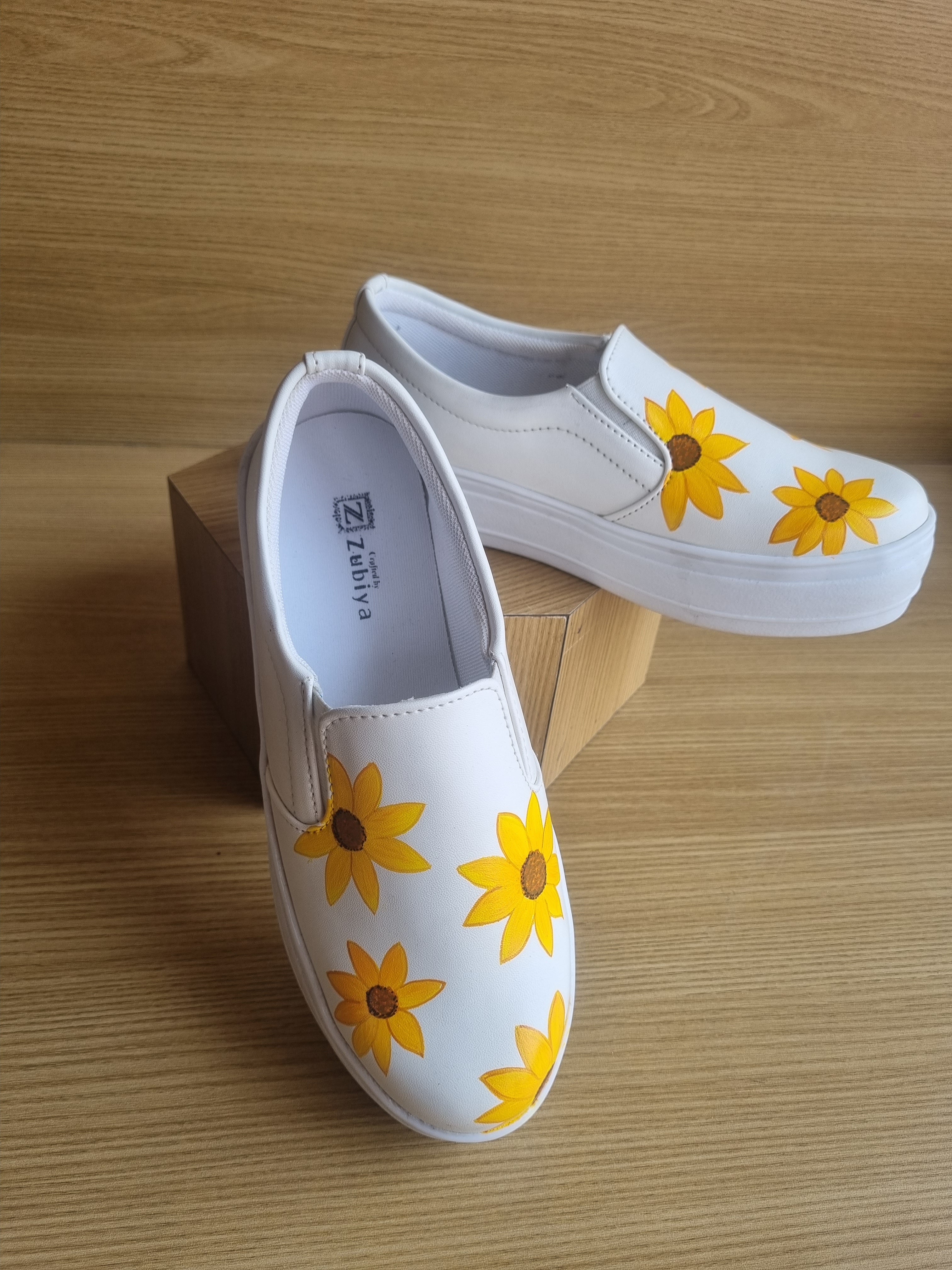 Sunflower me slip-ons