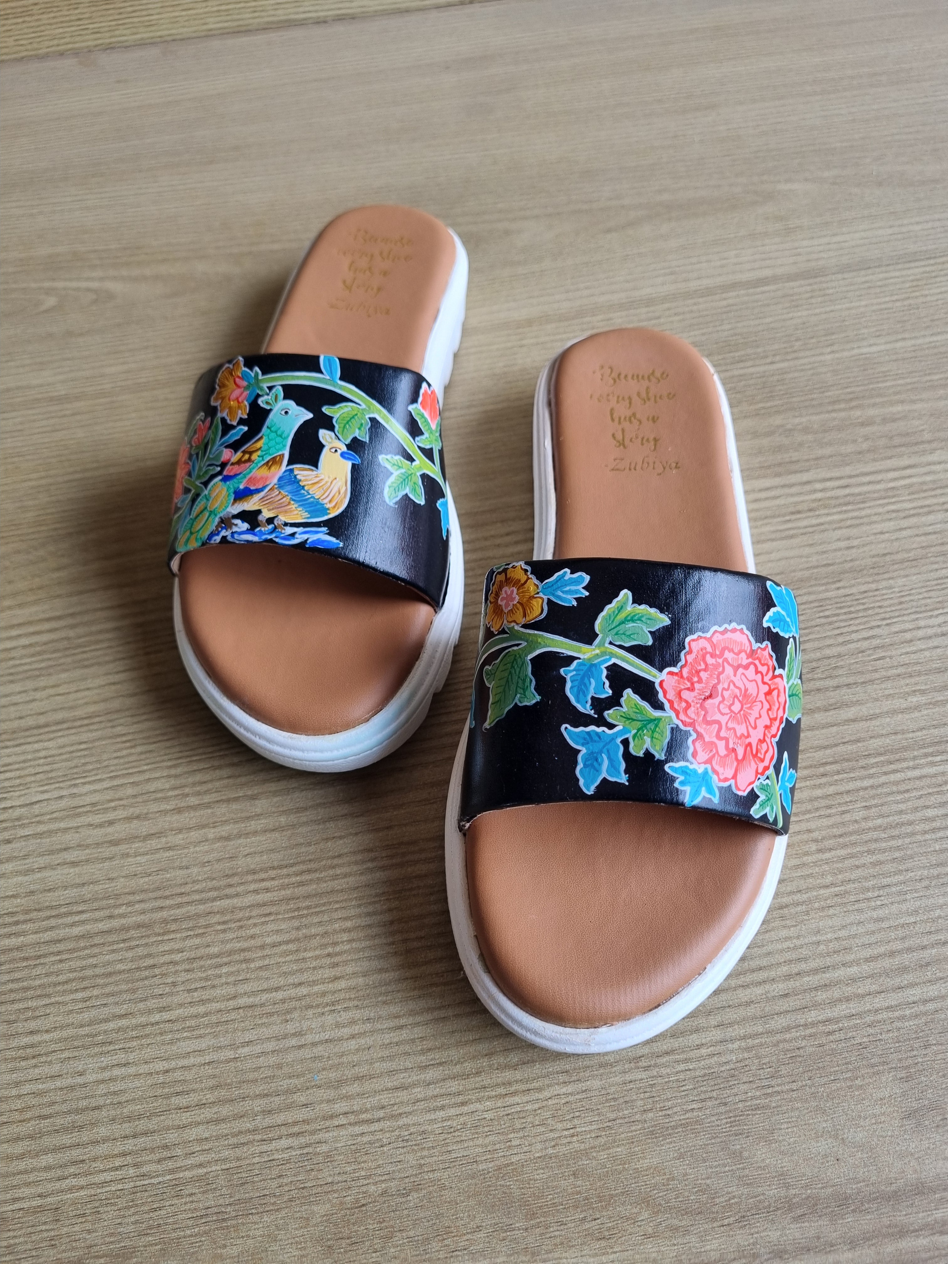 Black botanica slides
