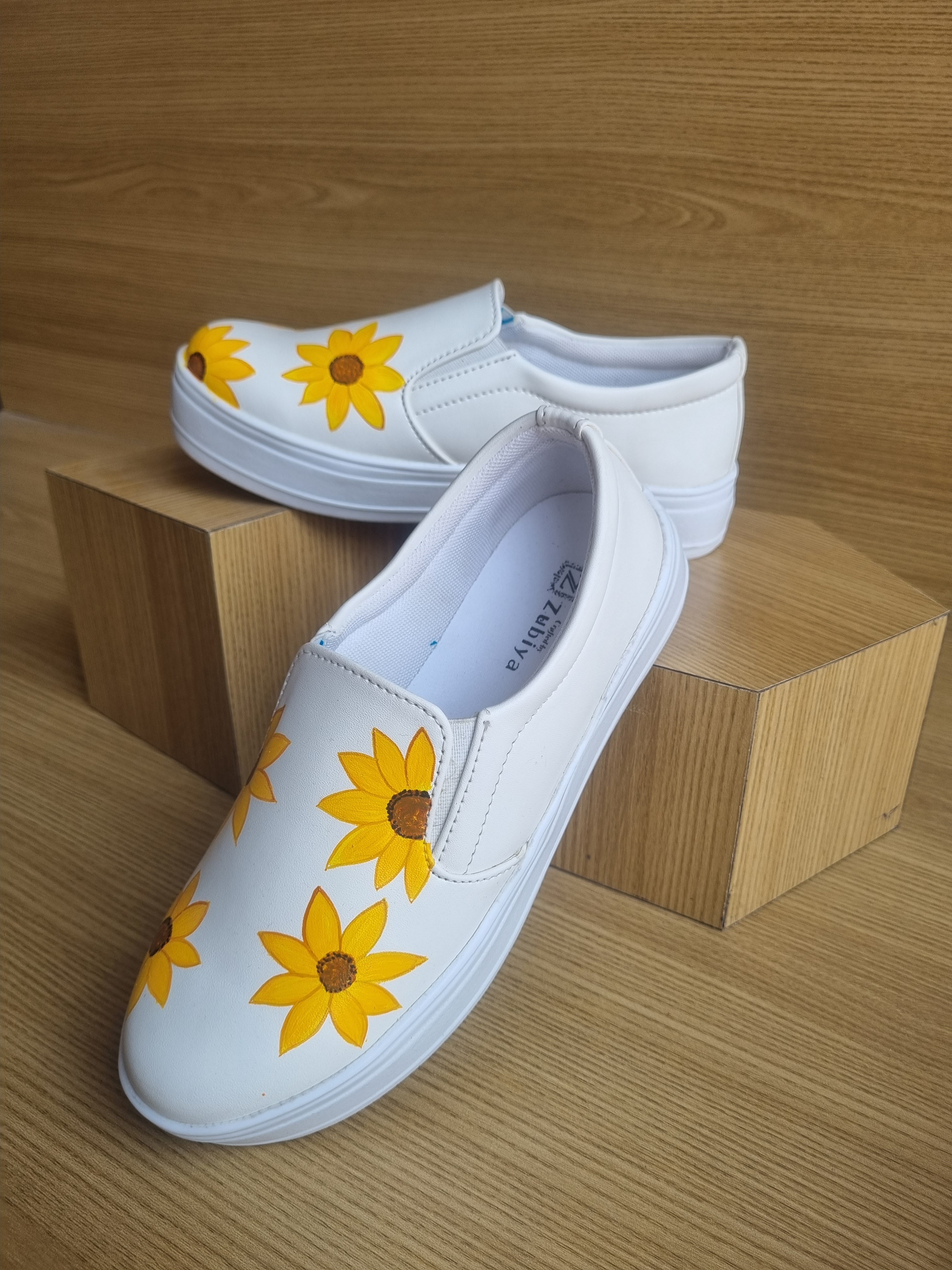Sunflower me slip-ons