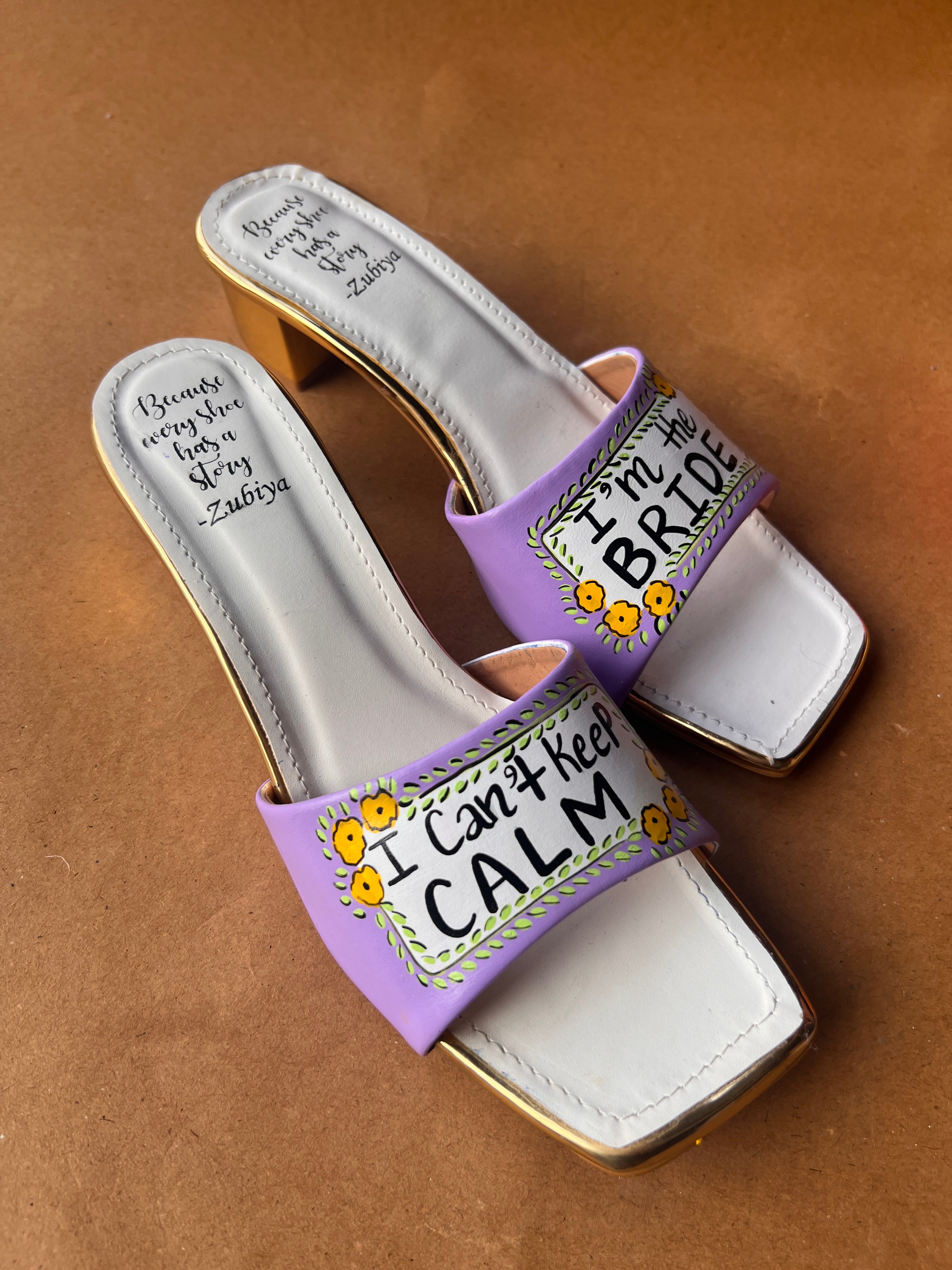 I cant keep calm kitten Heels