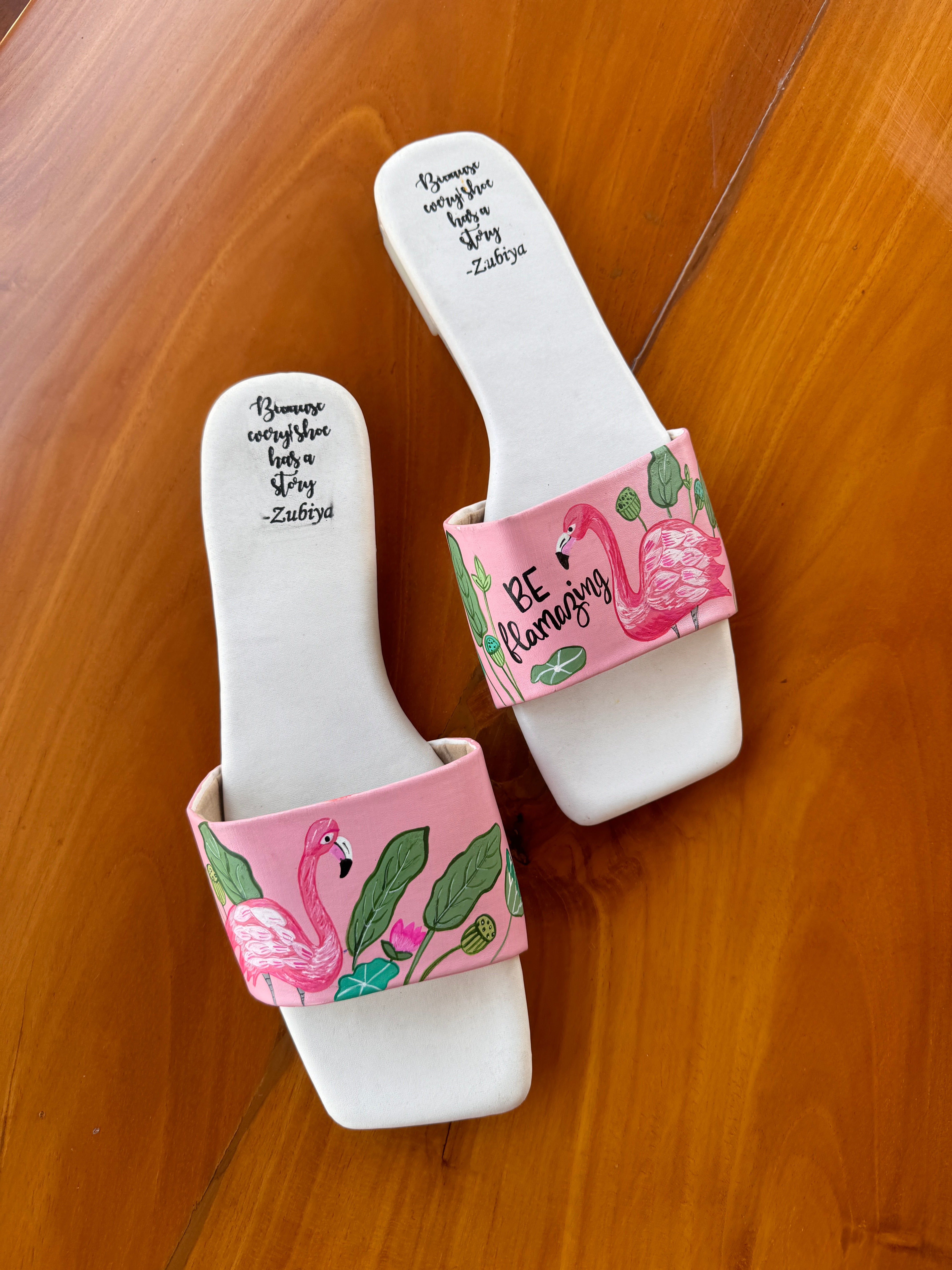 Flamingo slides
