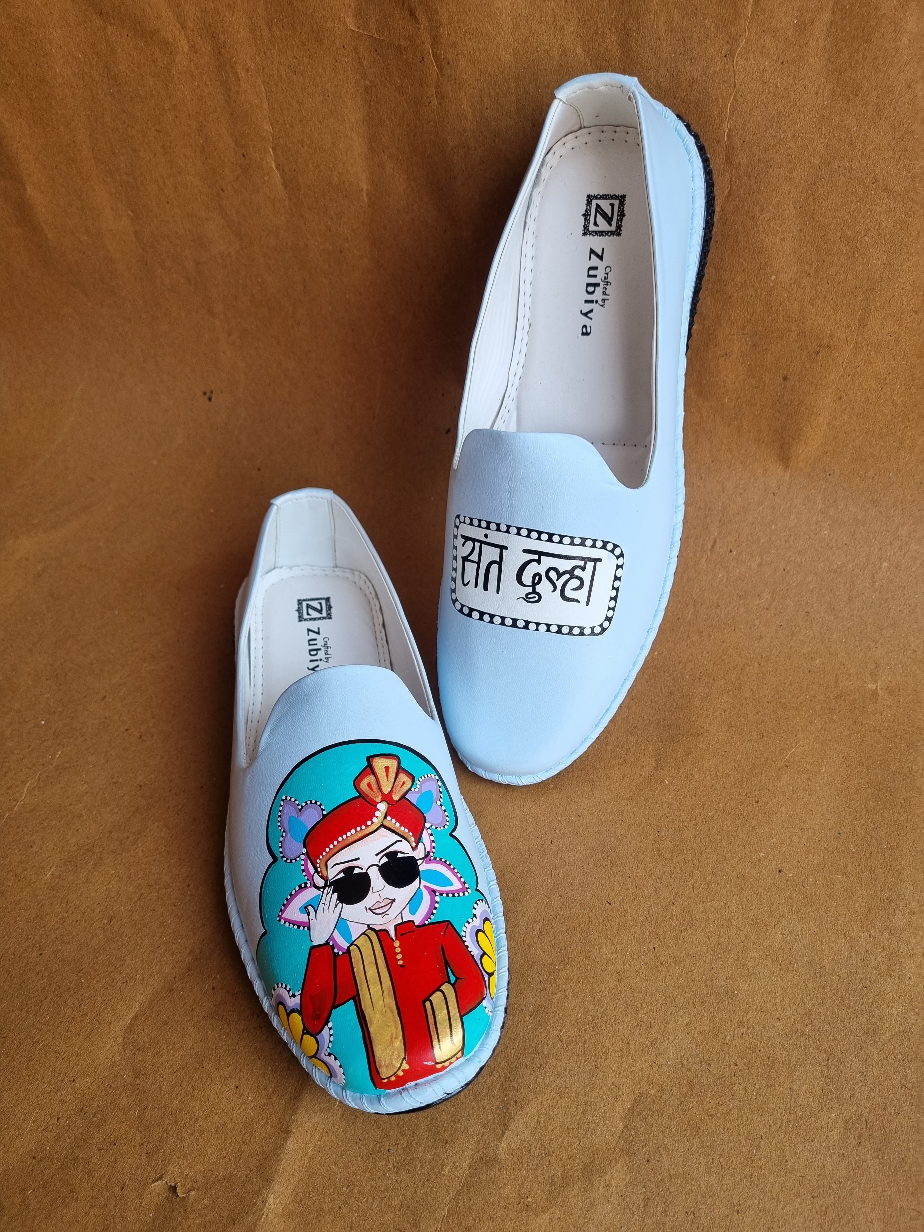 Nautanki - sant powder blue swag couple combo