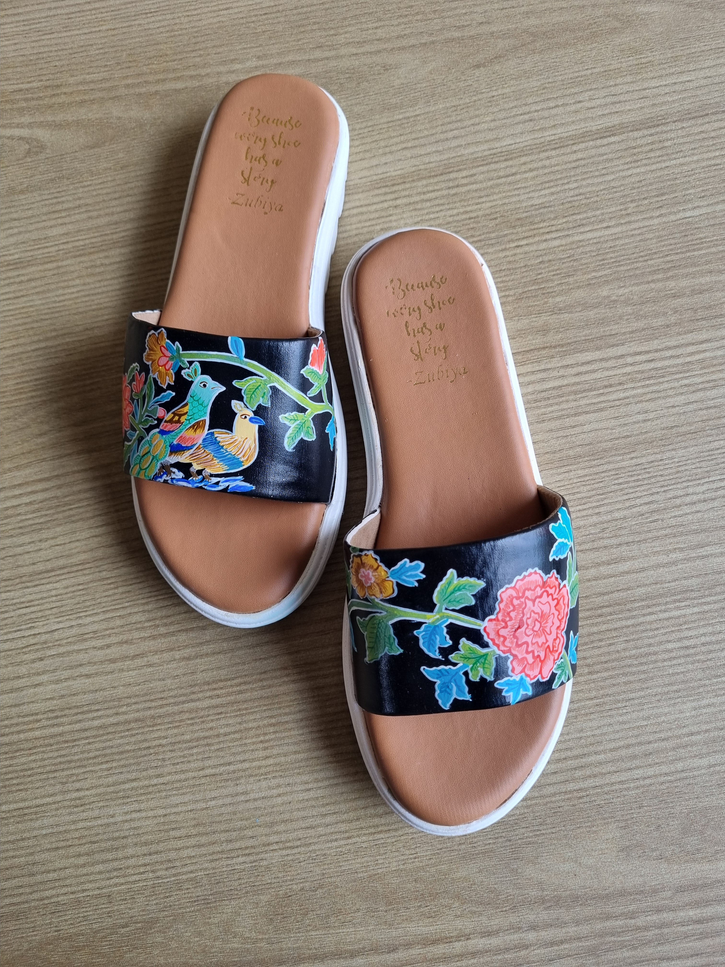 Black botanica slides