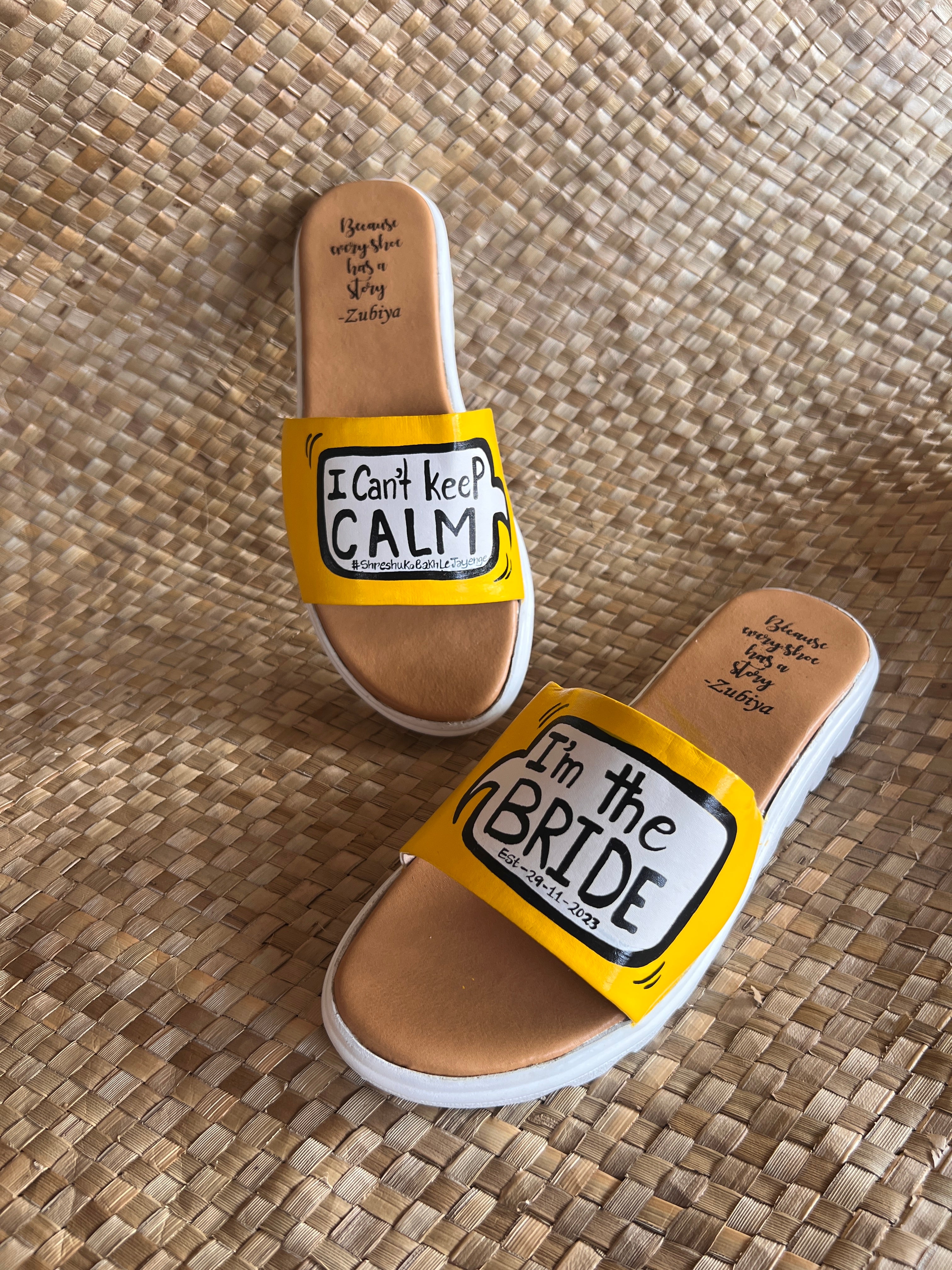 I Cant Keep Calm (Yellow Slides)