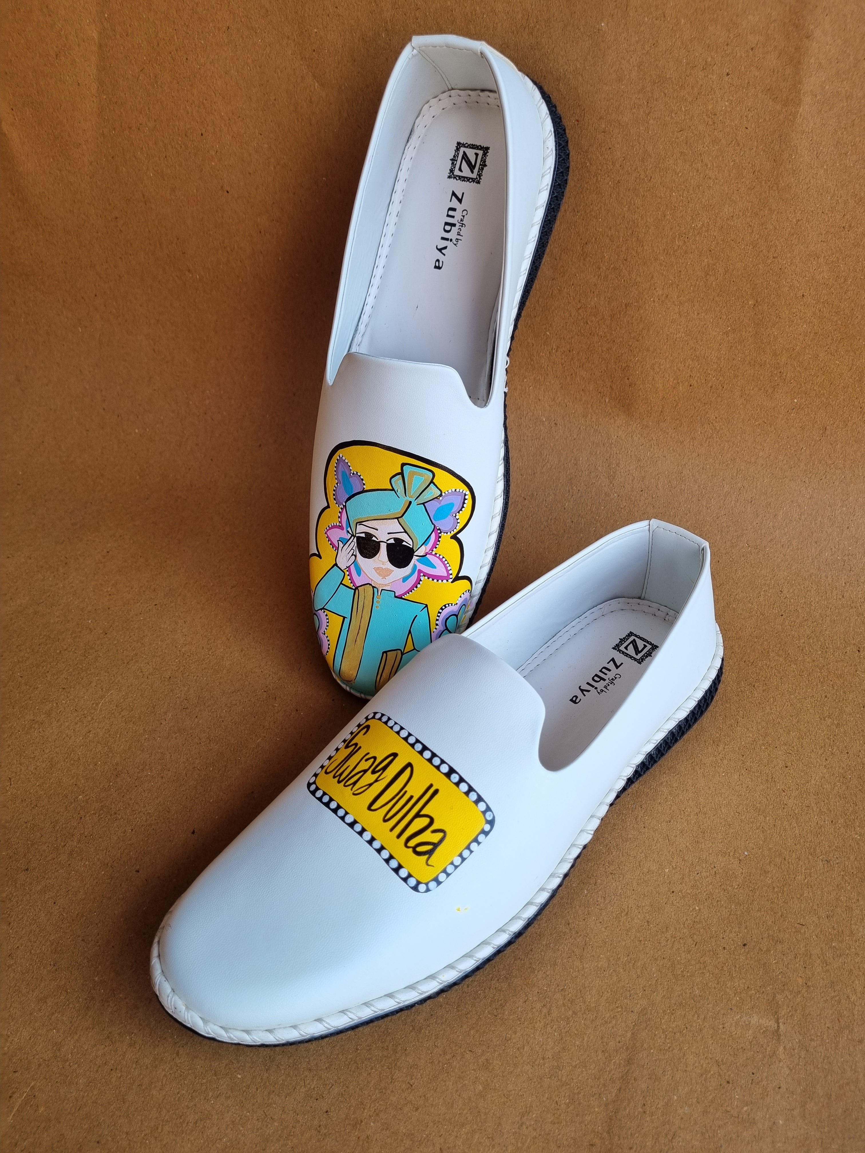 mens yellow tinch swag dulha mojris