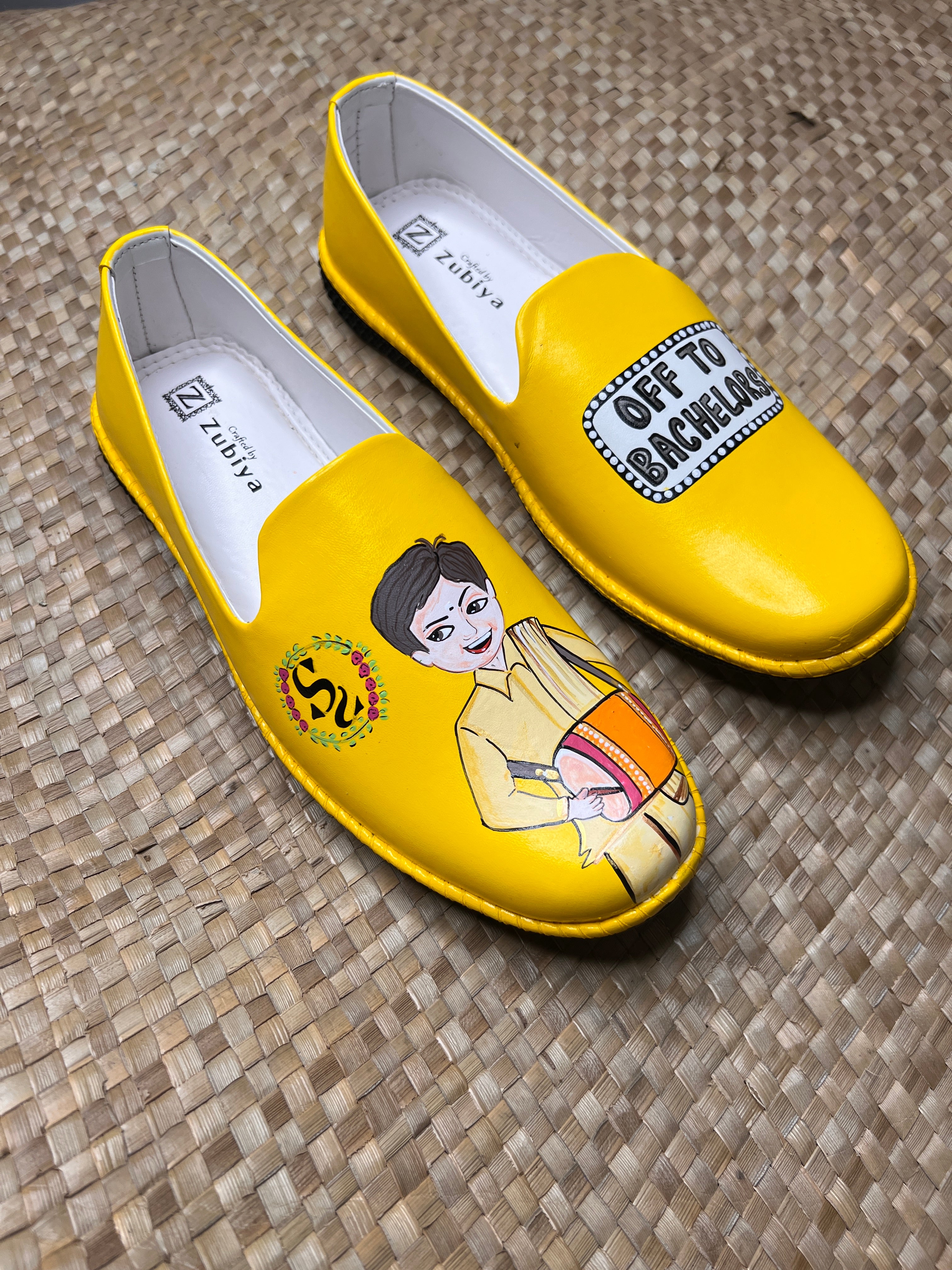 Off to bachelors mojris