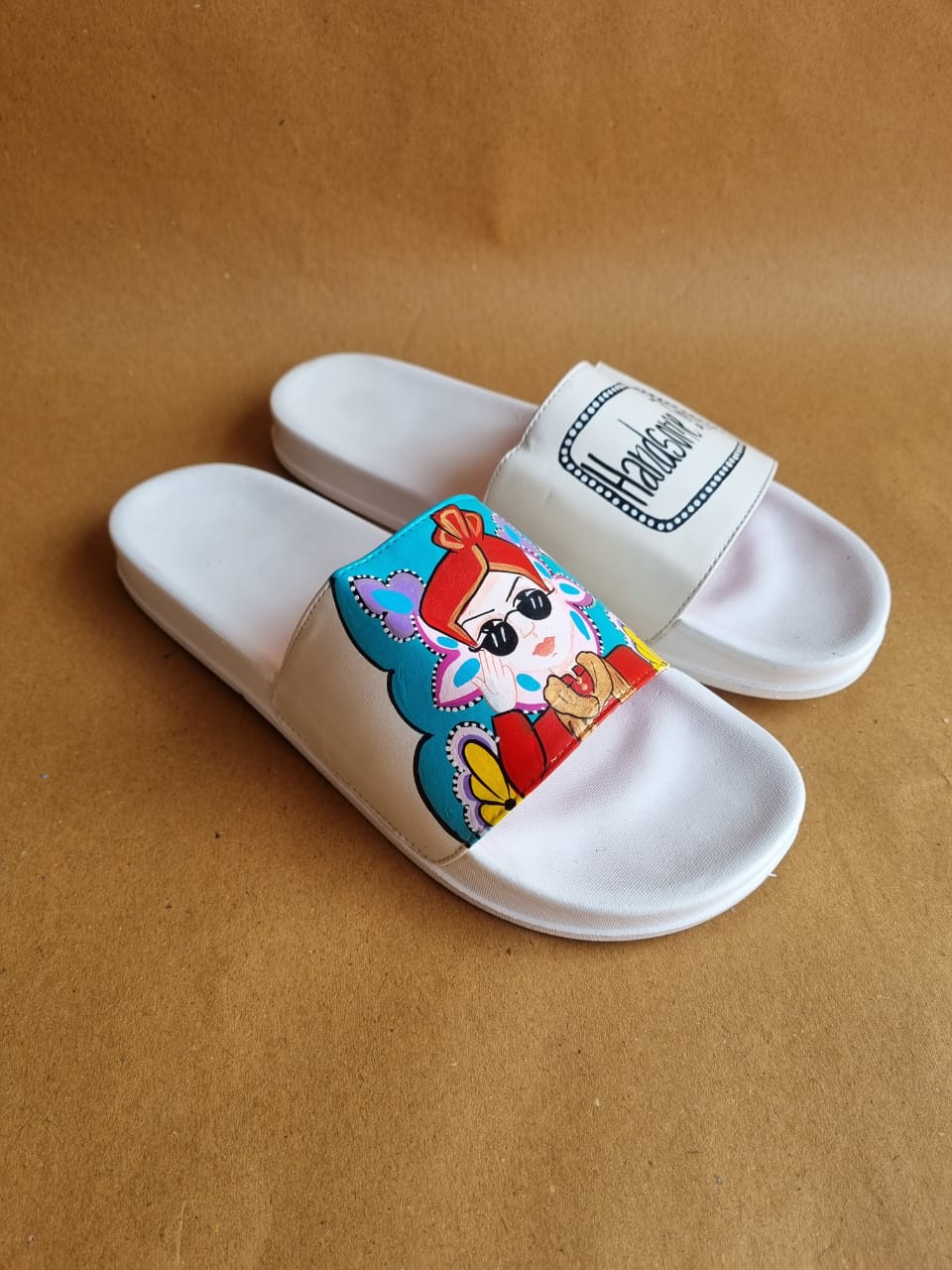 White Slider and wedges couple Combo