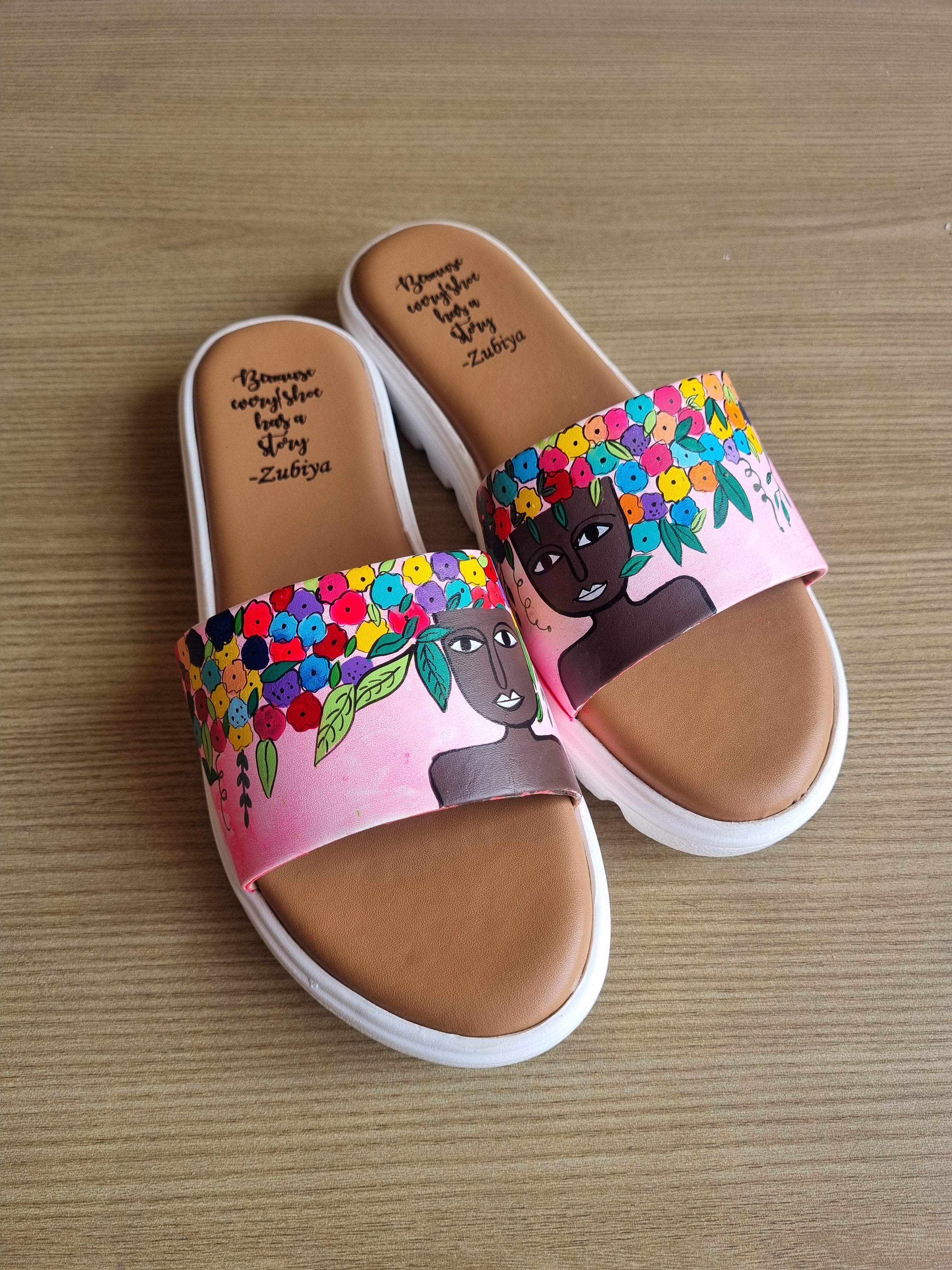 Floral women slides