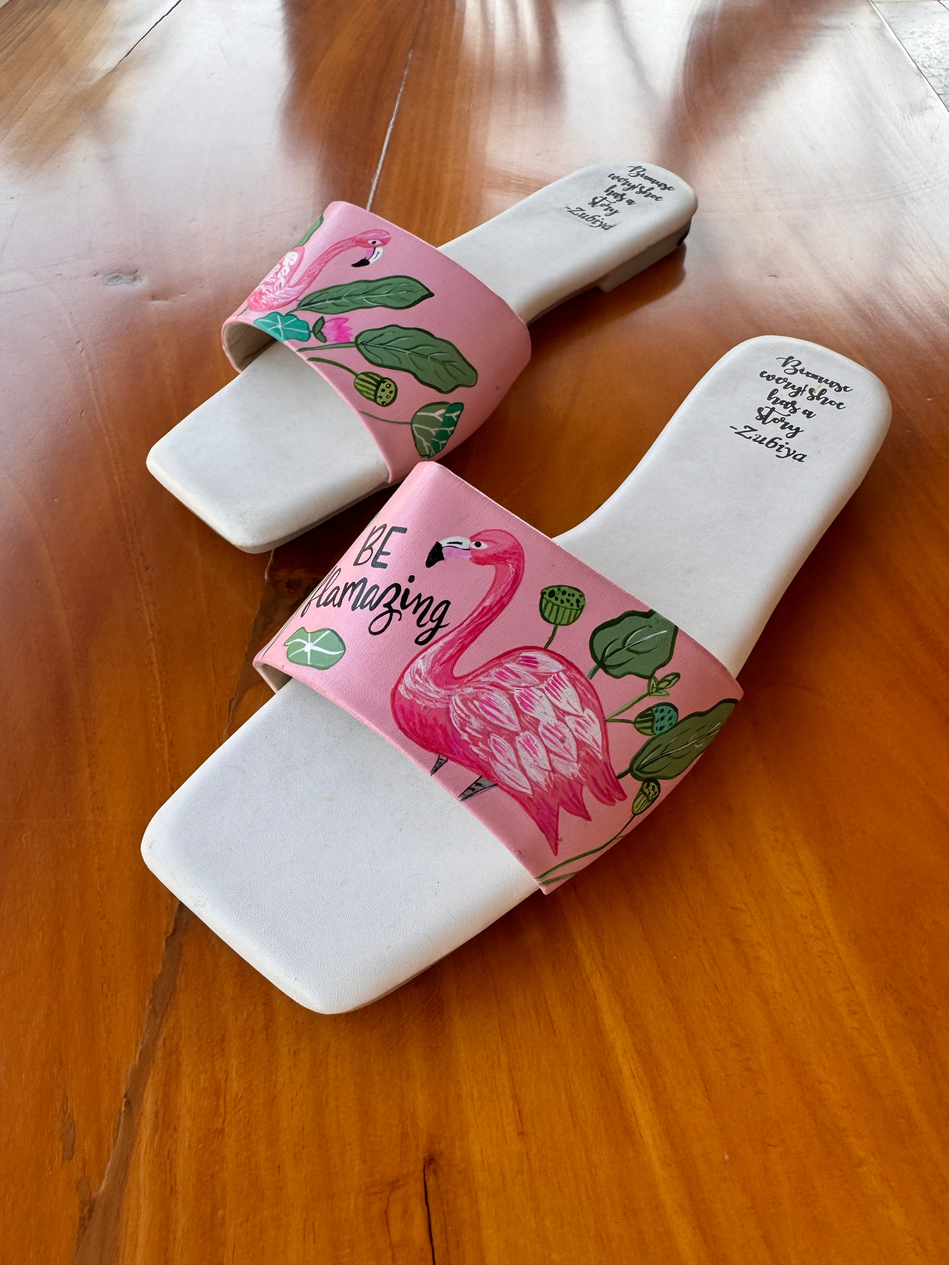 Flamingo slides