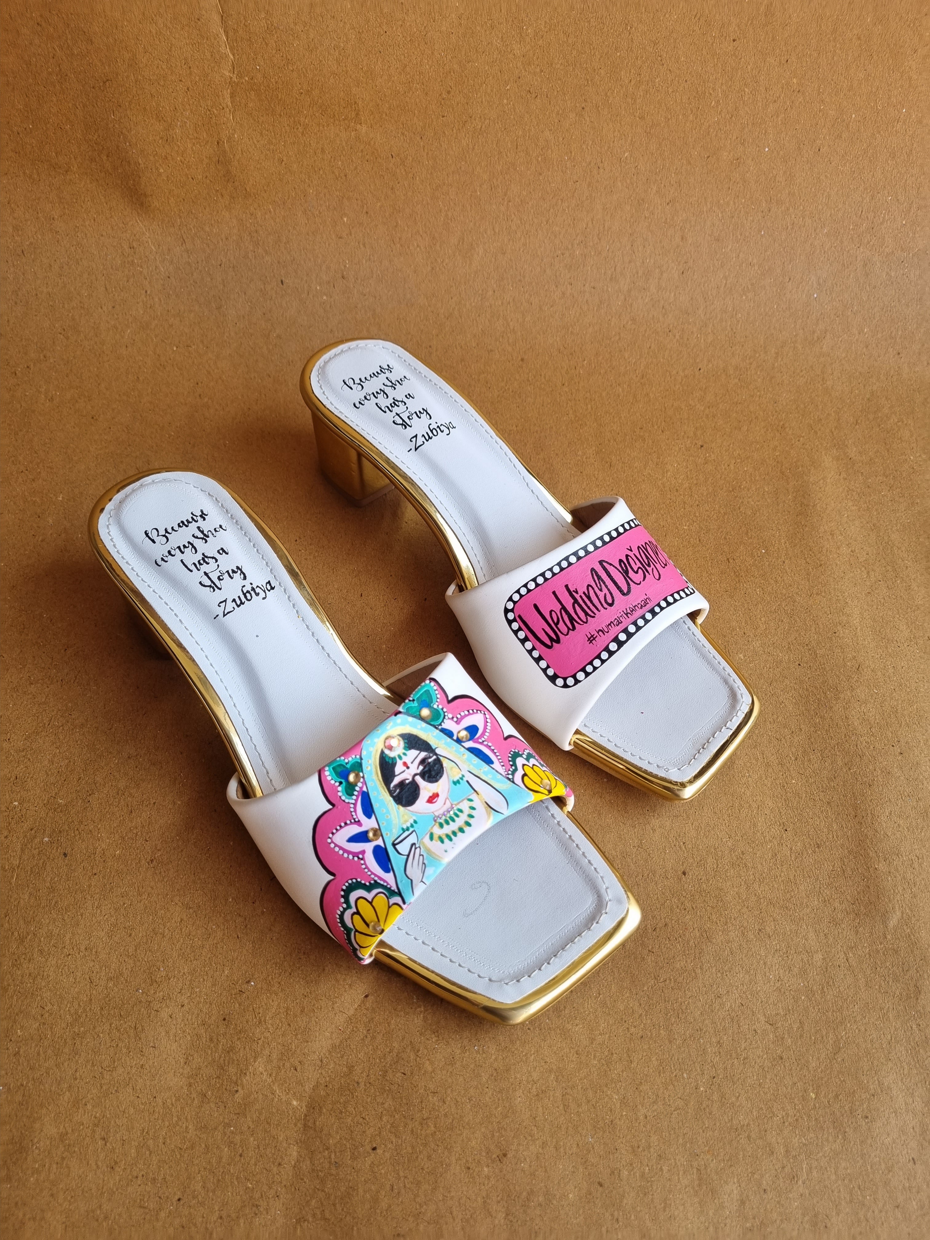 Custom-MOJRI-heels couple combo