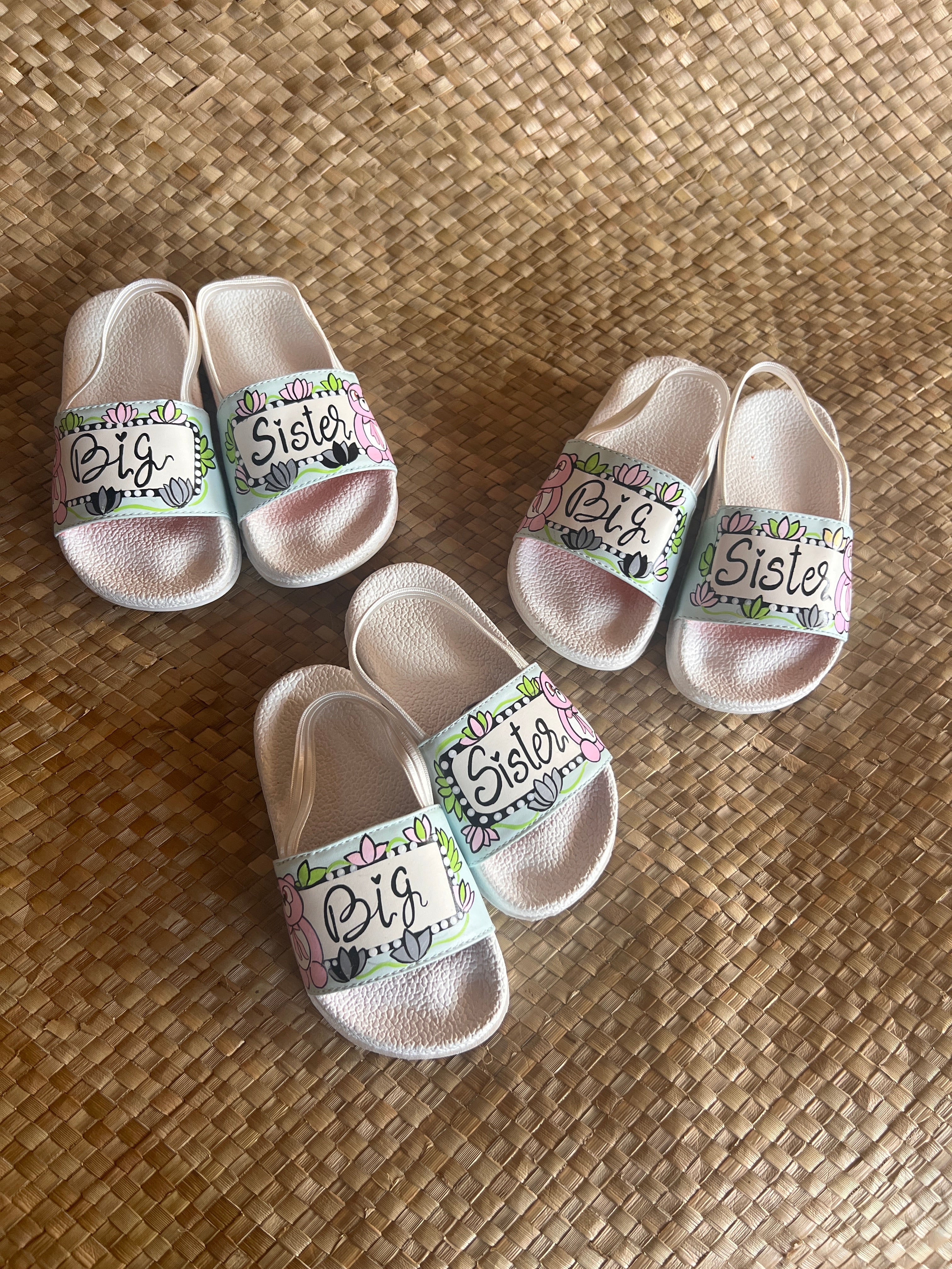 Big sister - big brother set of 4 slides