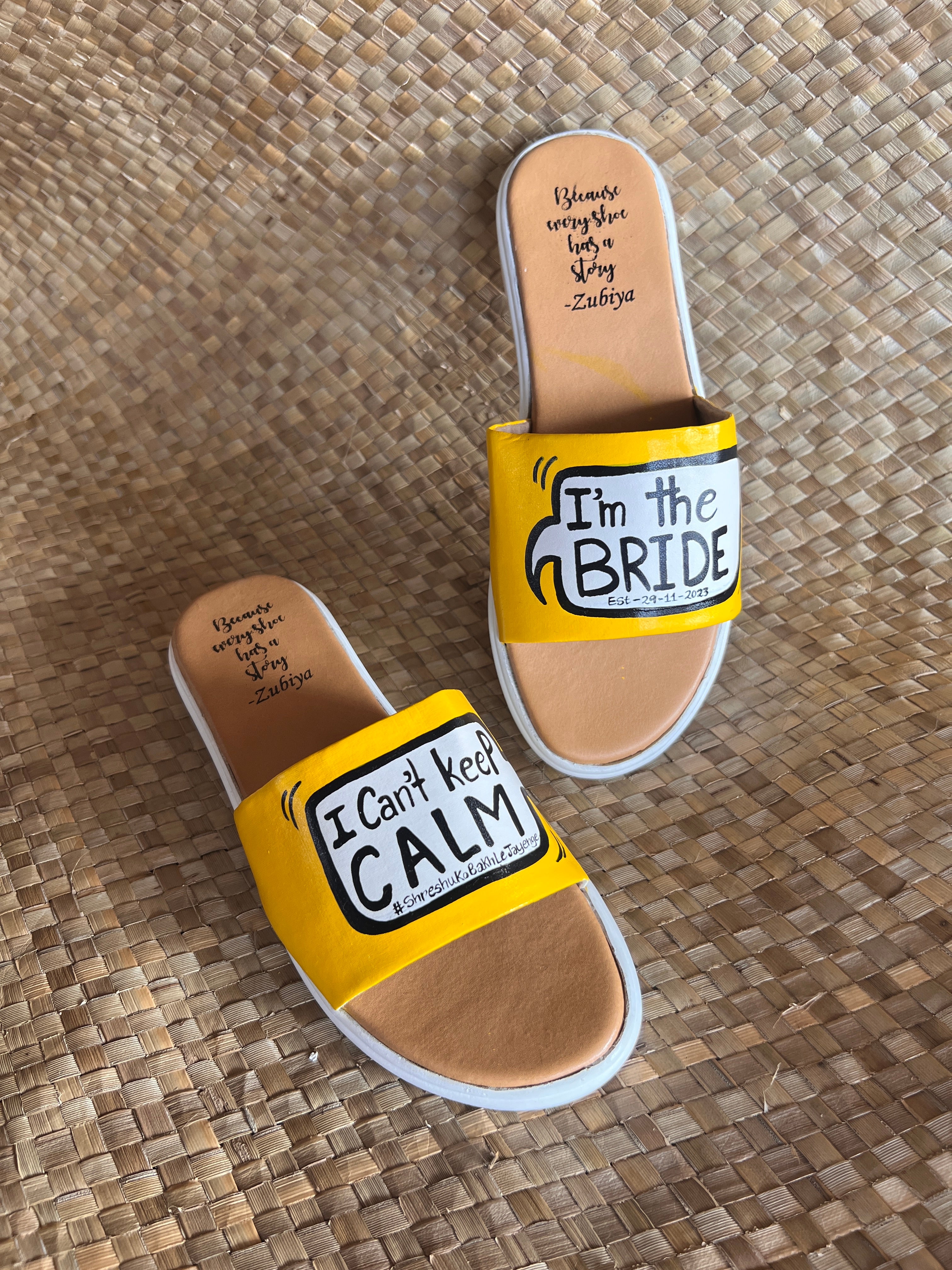 I Cant Keep Calm (Yellow Slides)