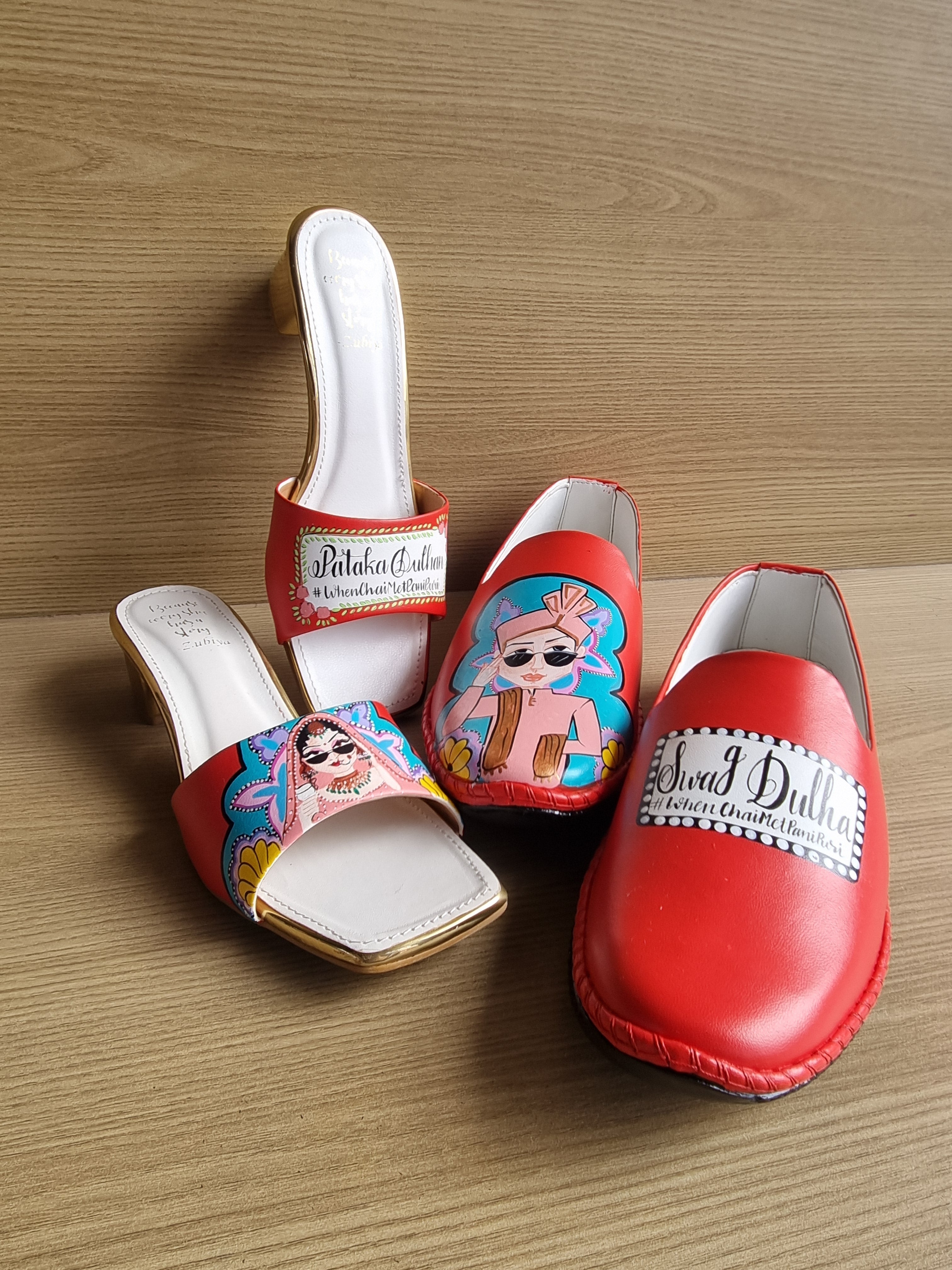 Red swag couple combo