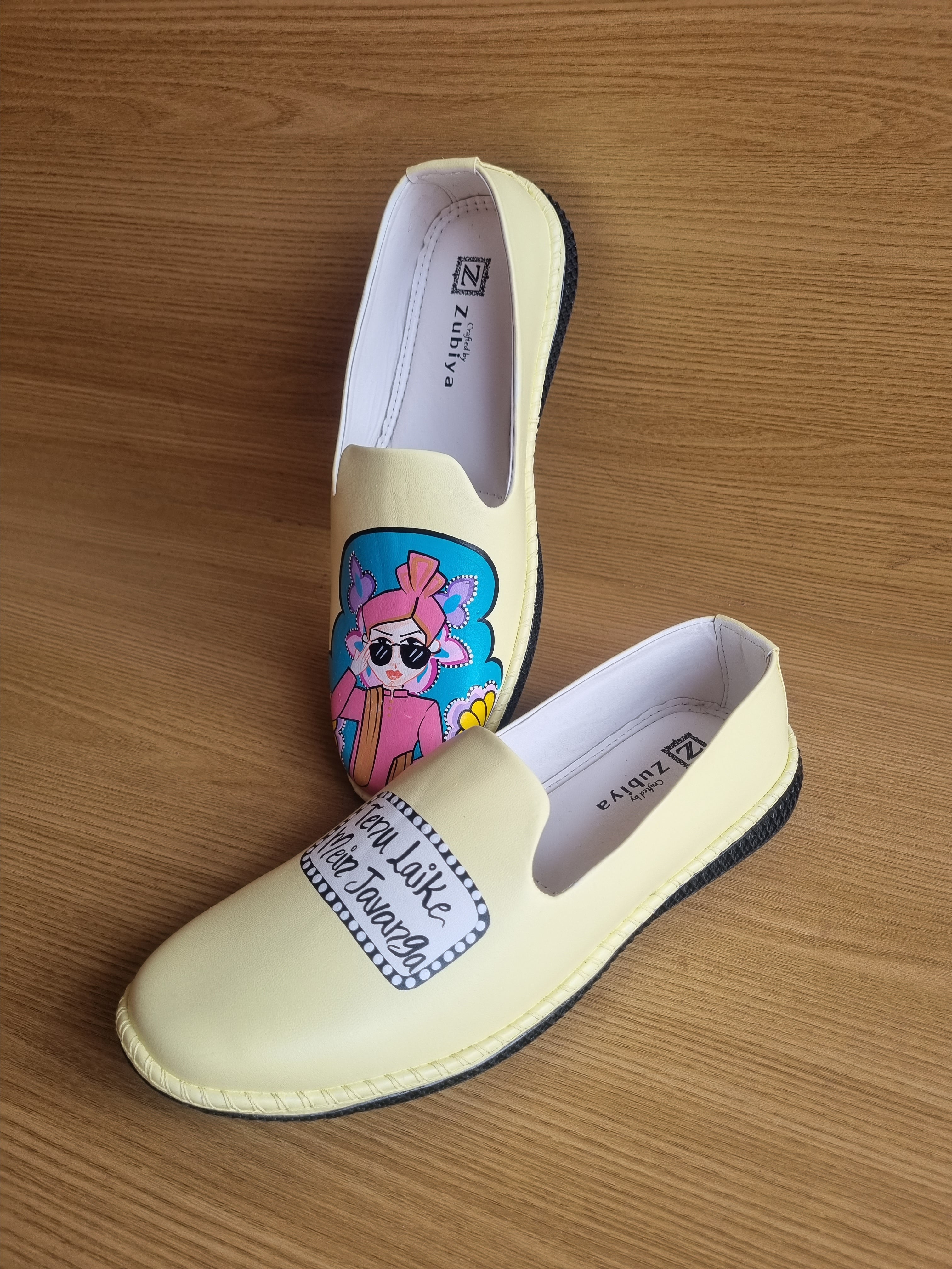 lime yellow tenu laike dulha mojris