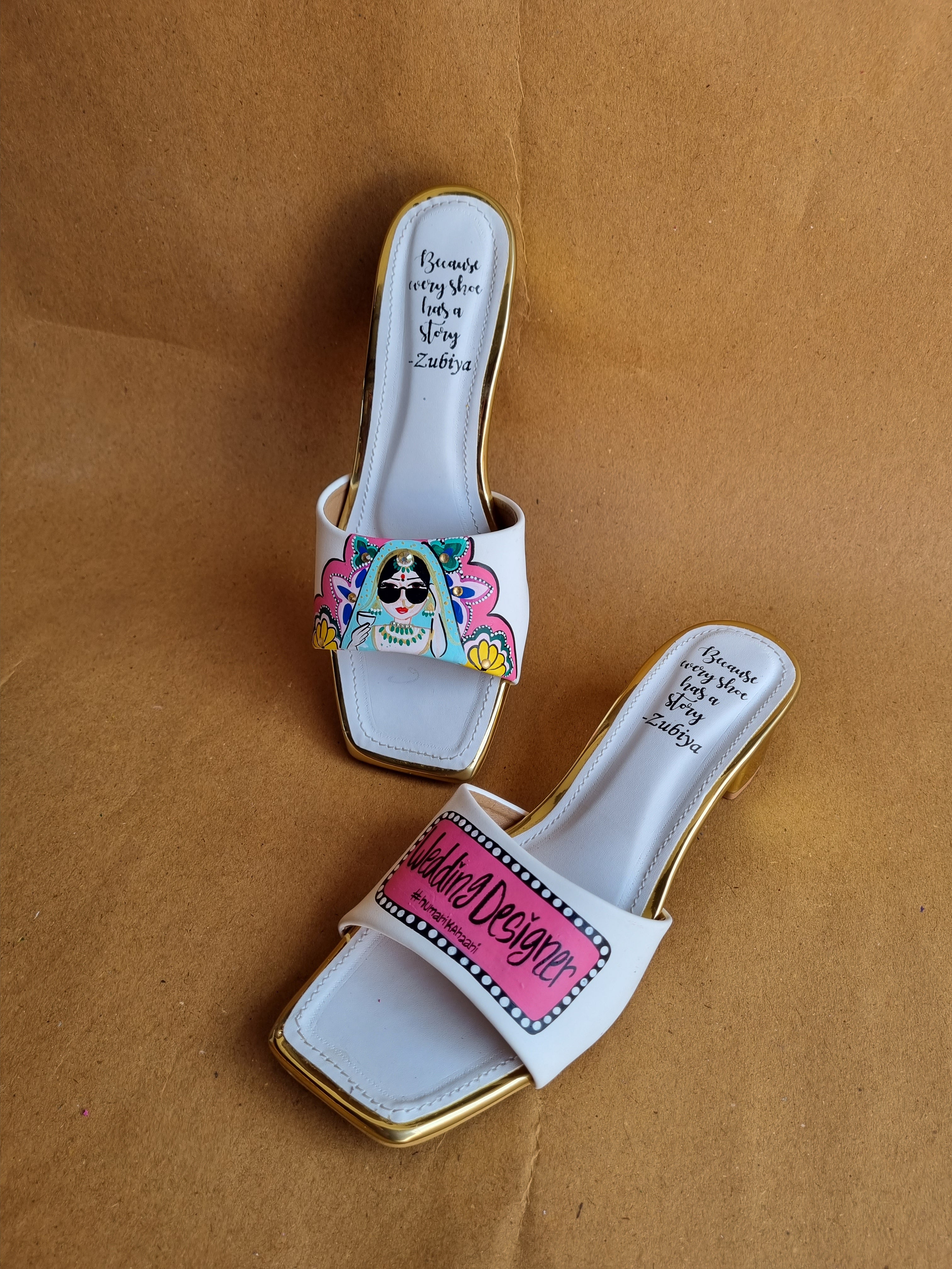 Custom-MOJRI-heels couple combo