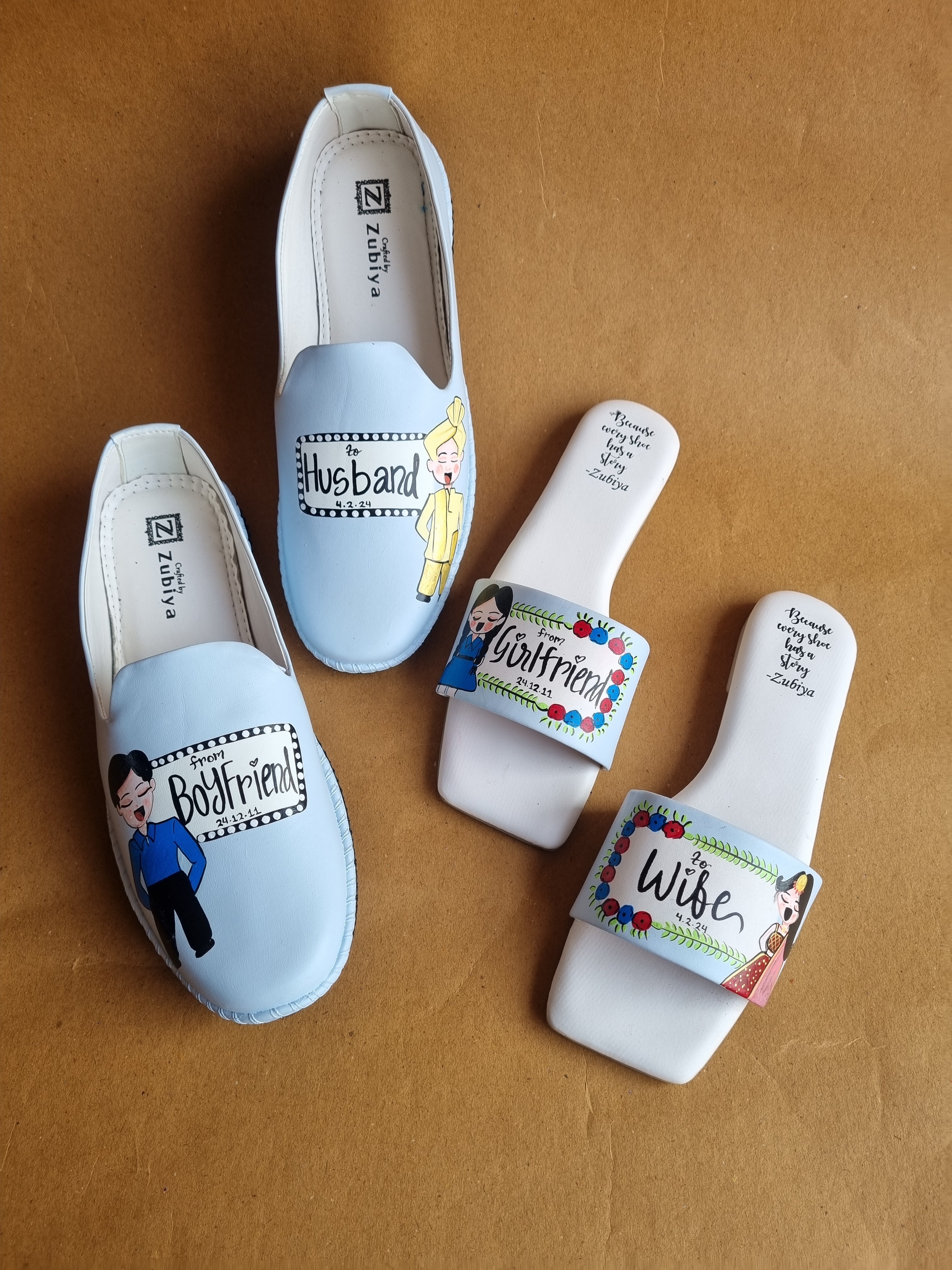 Highschool lovestory flats combo