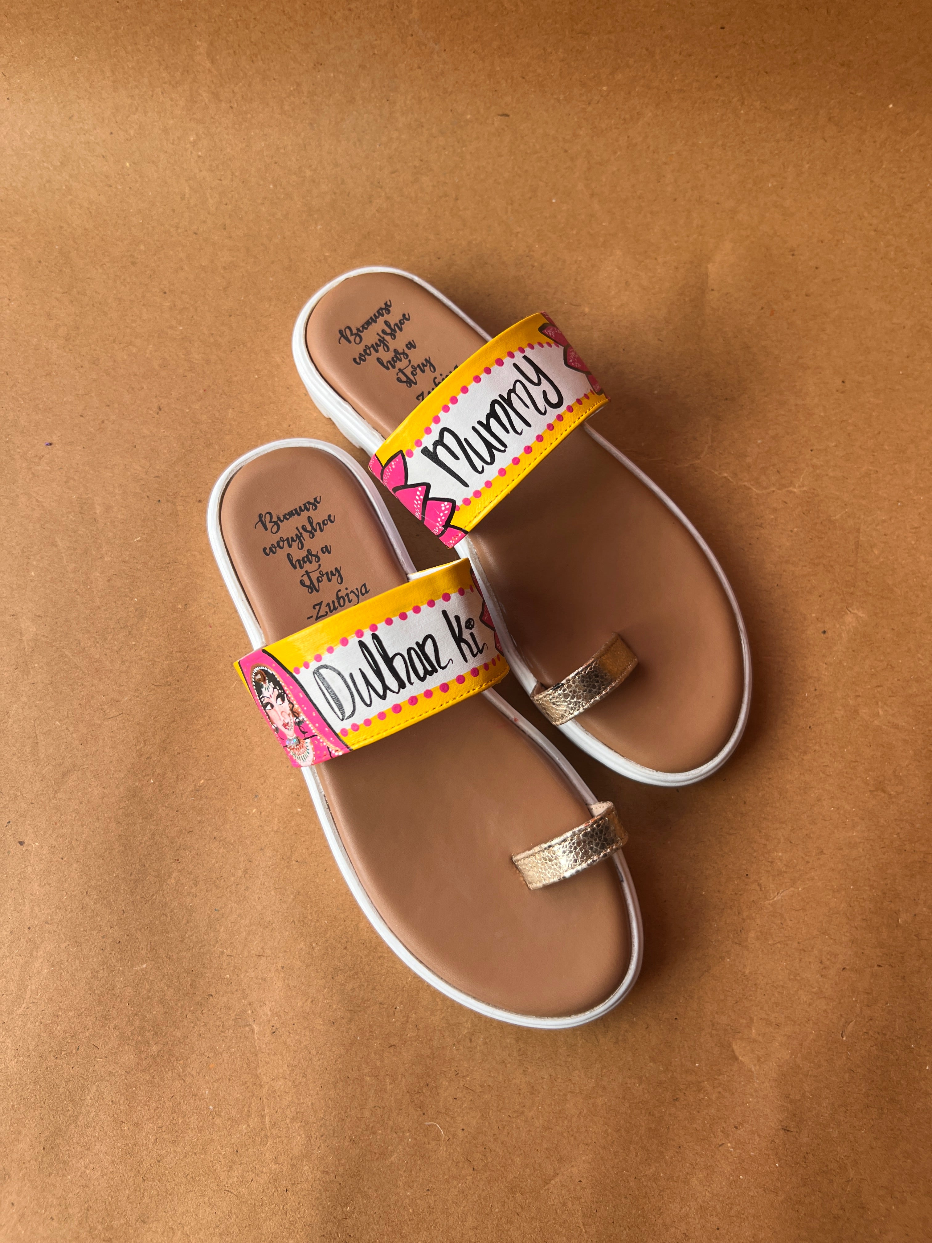 Yellow lotus swag dulhan kohla slides