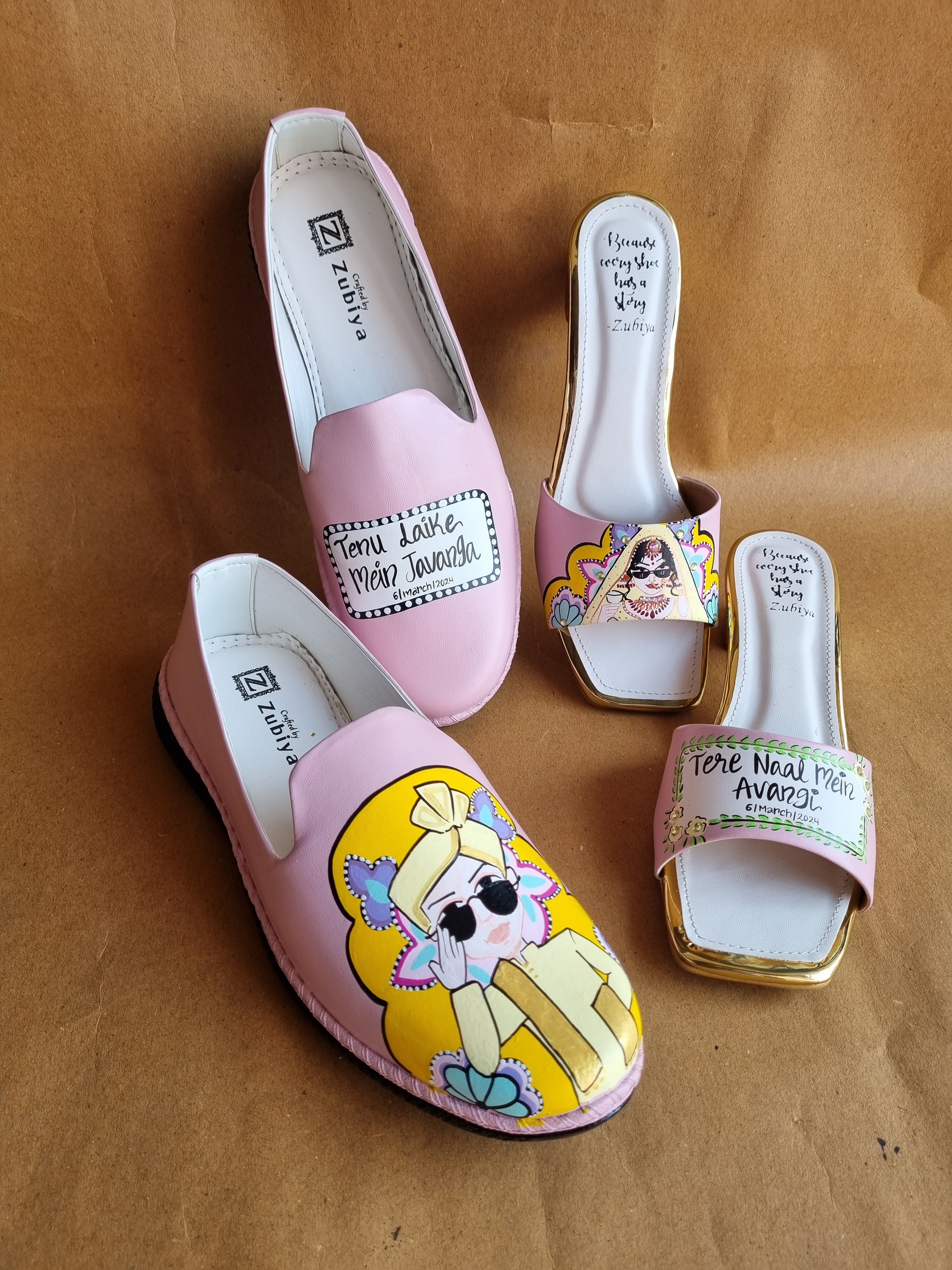 Pastel pink swag couple combo