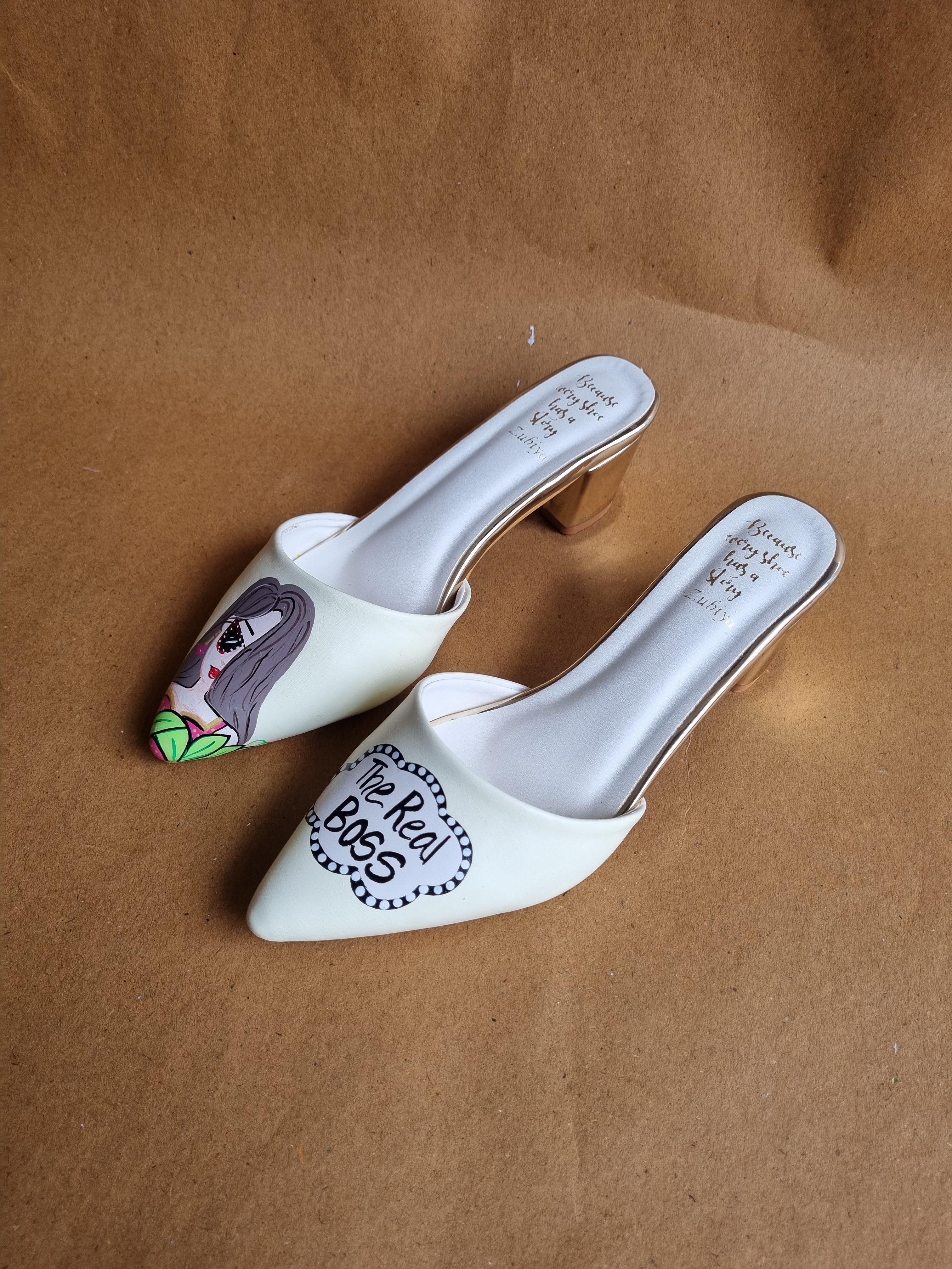 Lime yellow men’s Mojris -2 inch mules couple combo