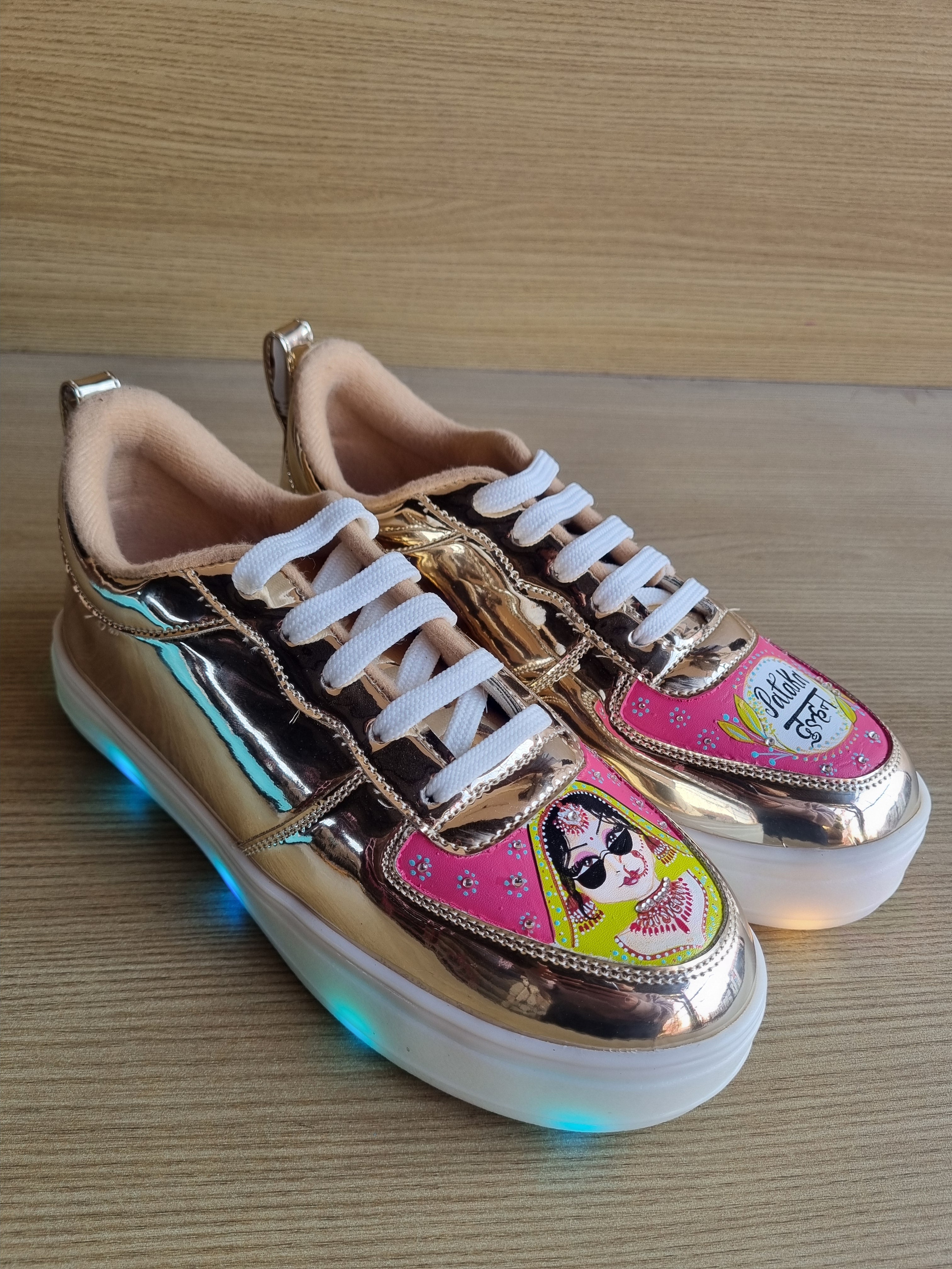 mojri- LED sneakers couple Combo