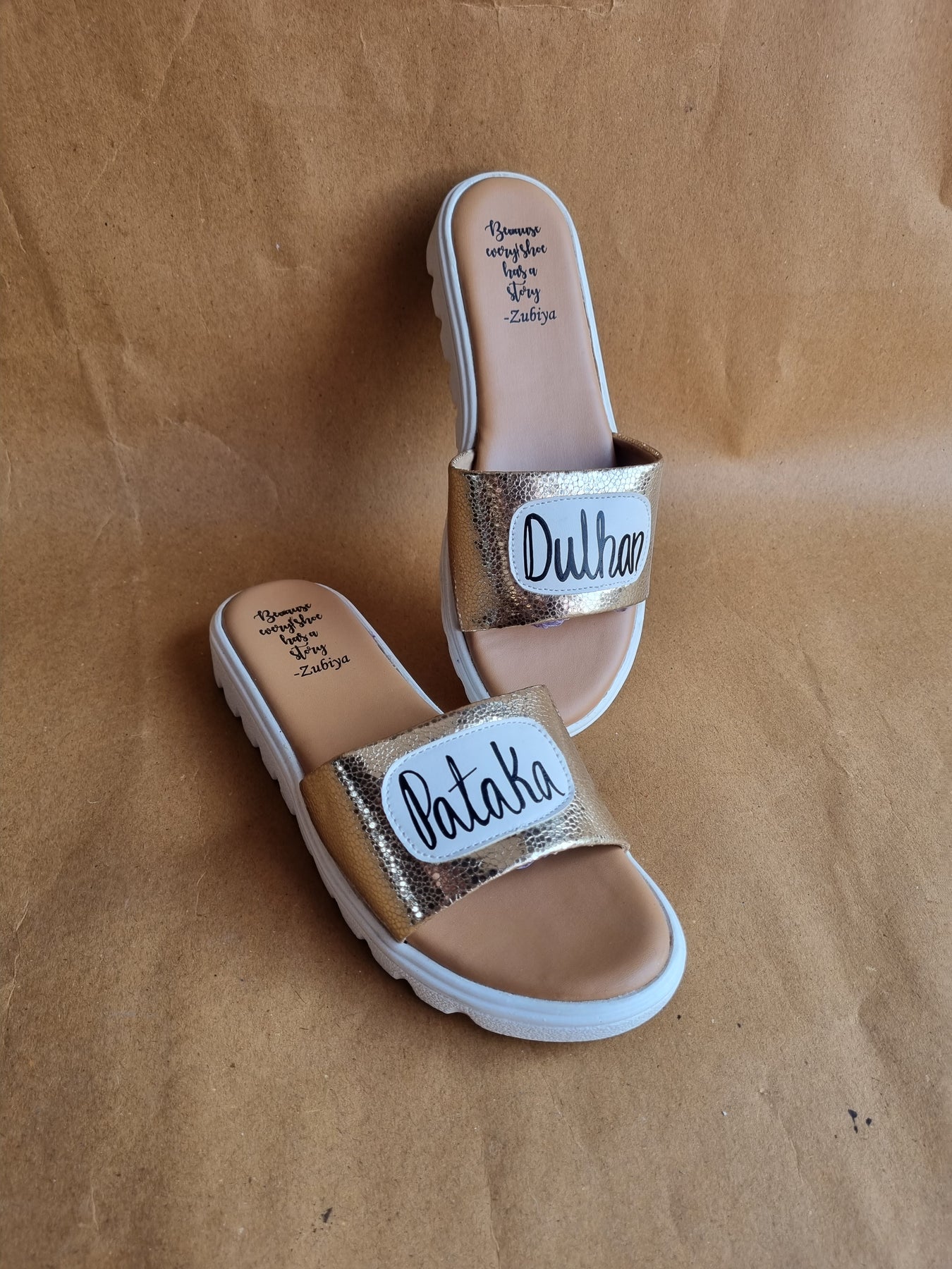 pataka dulhan slippers