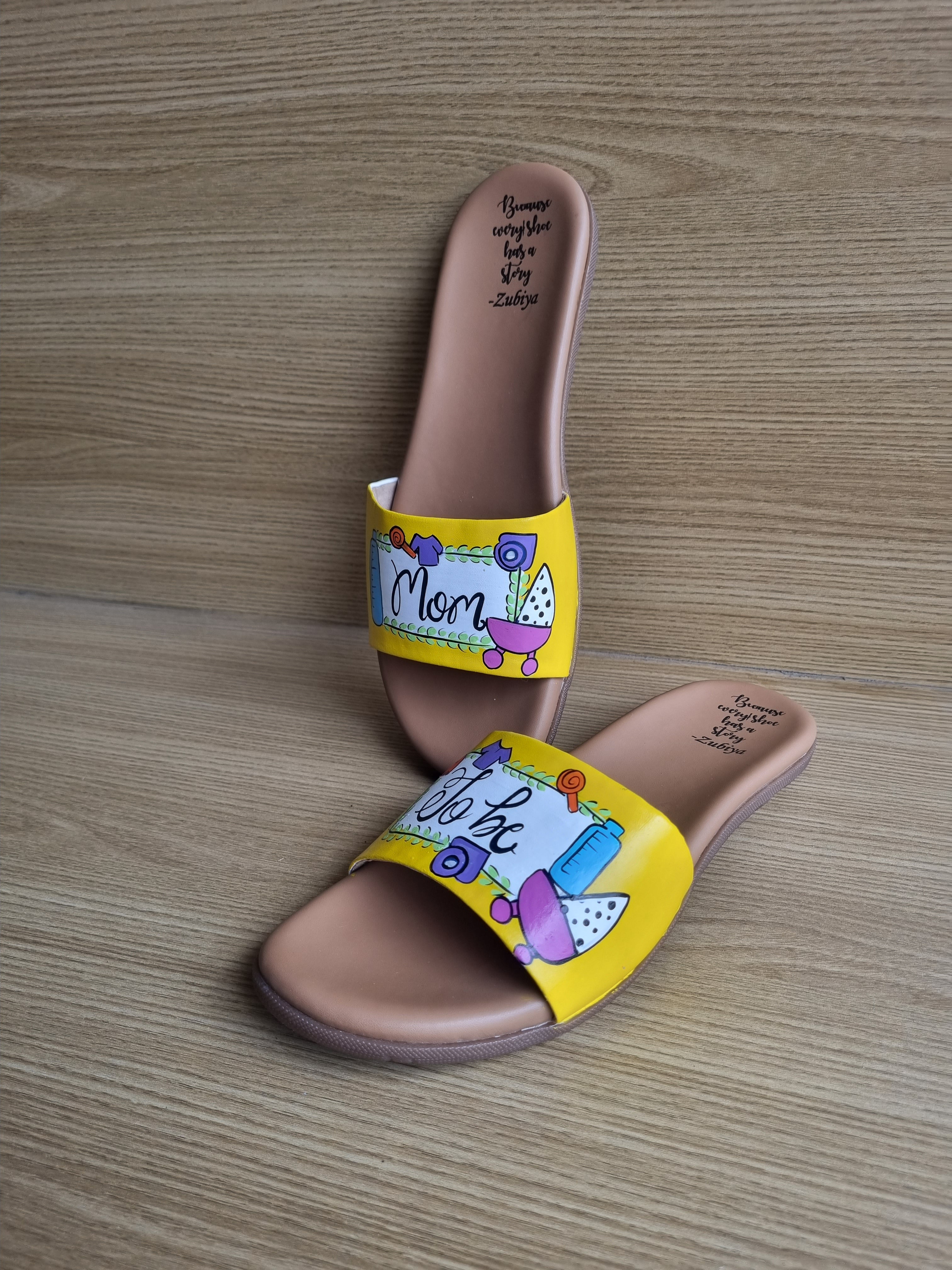 Mom To Be(Yellow) Slides