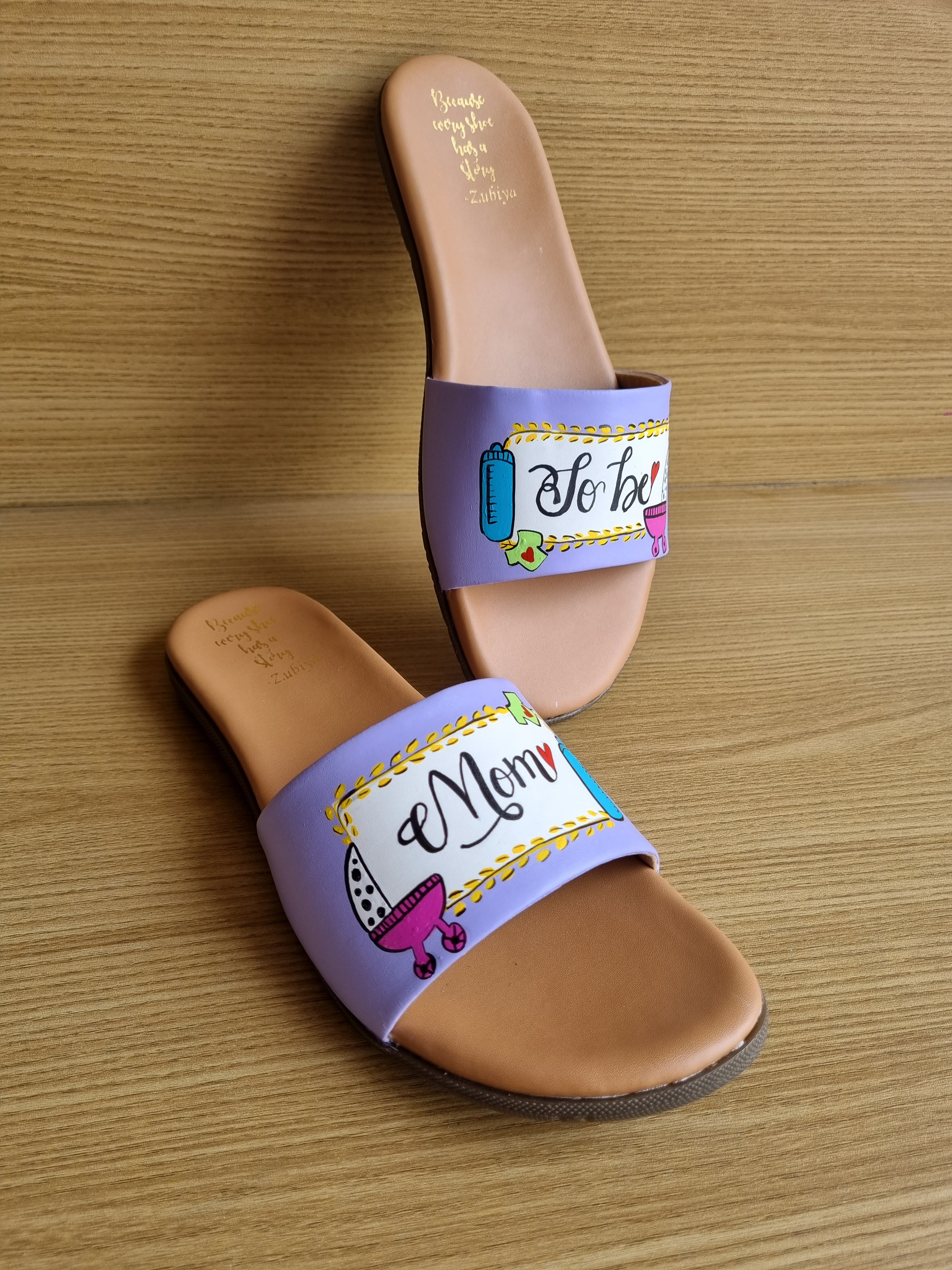Mom To Be(lavender) Slides