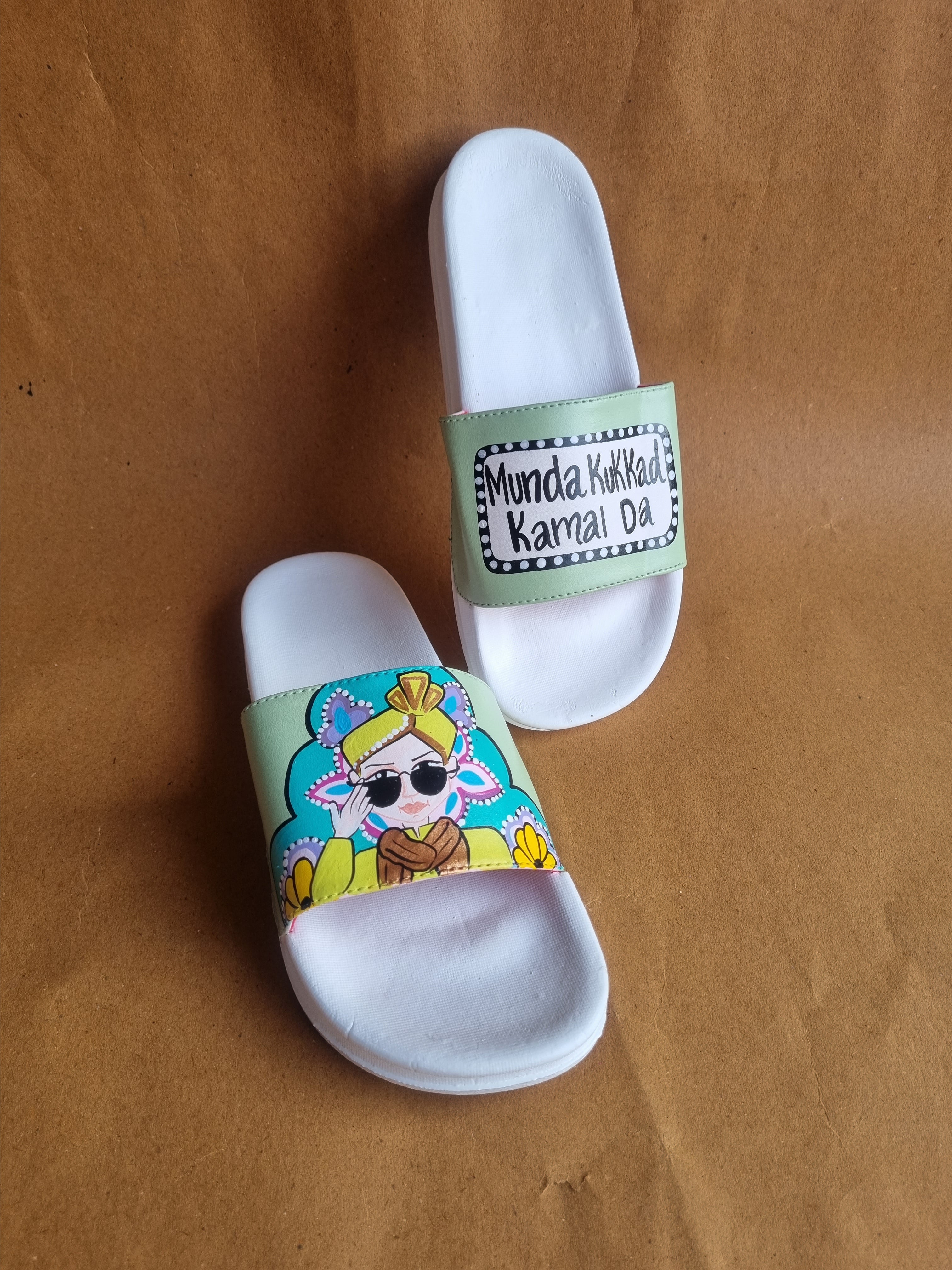 Pista green Swag Dulha Artwork Slides