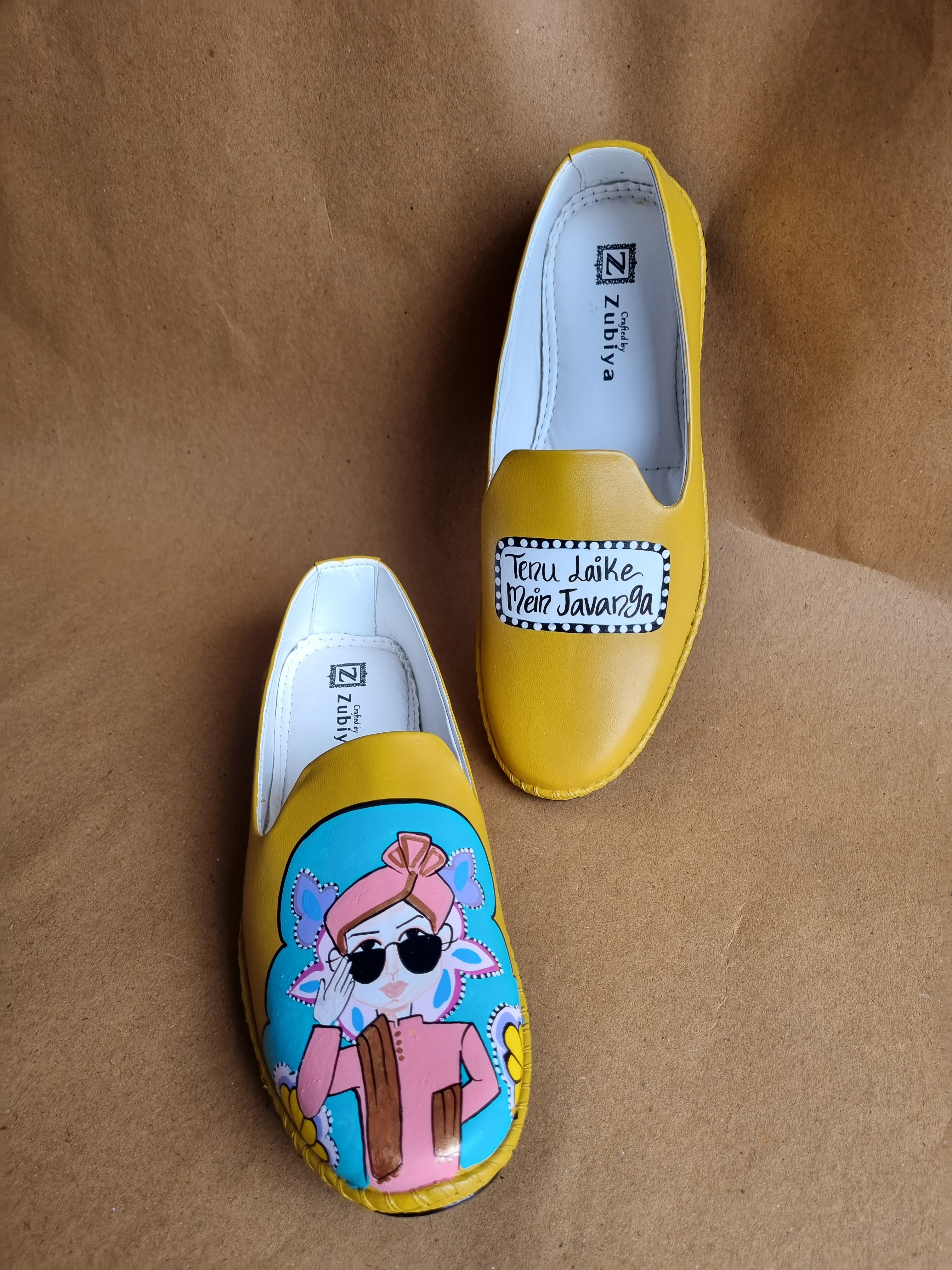 mens mustard swag dulha mojris