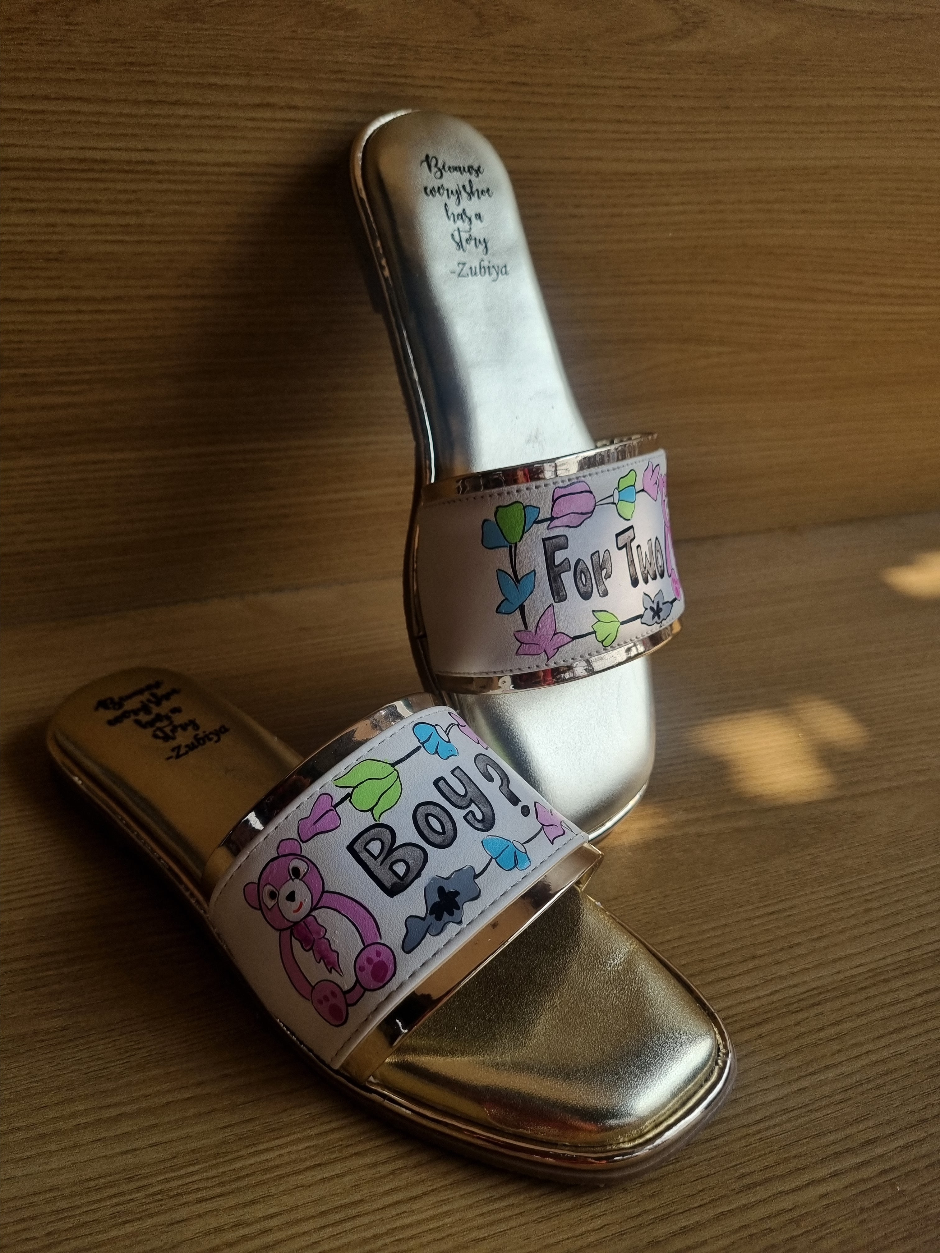 Boy? Or girl? Baby shower slides