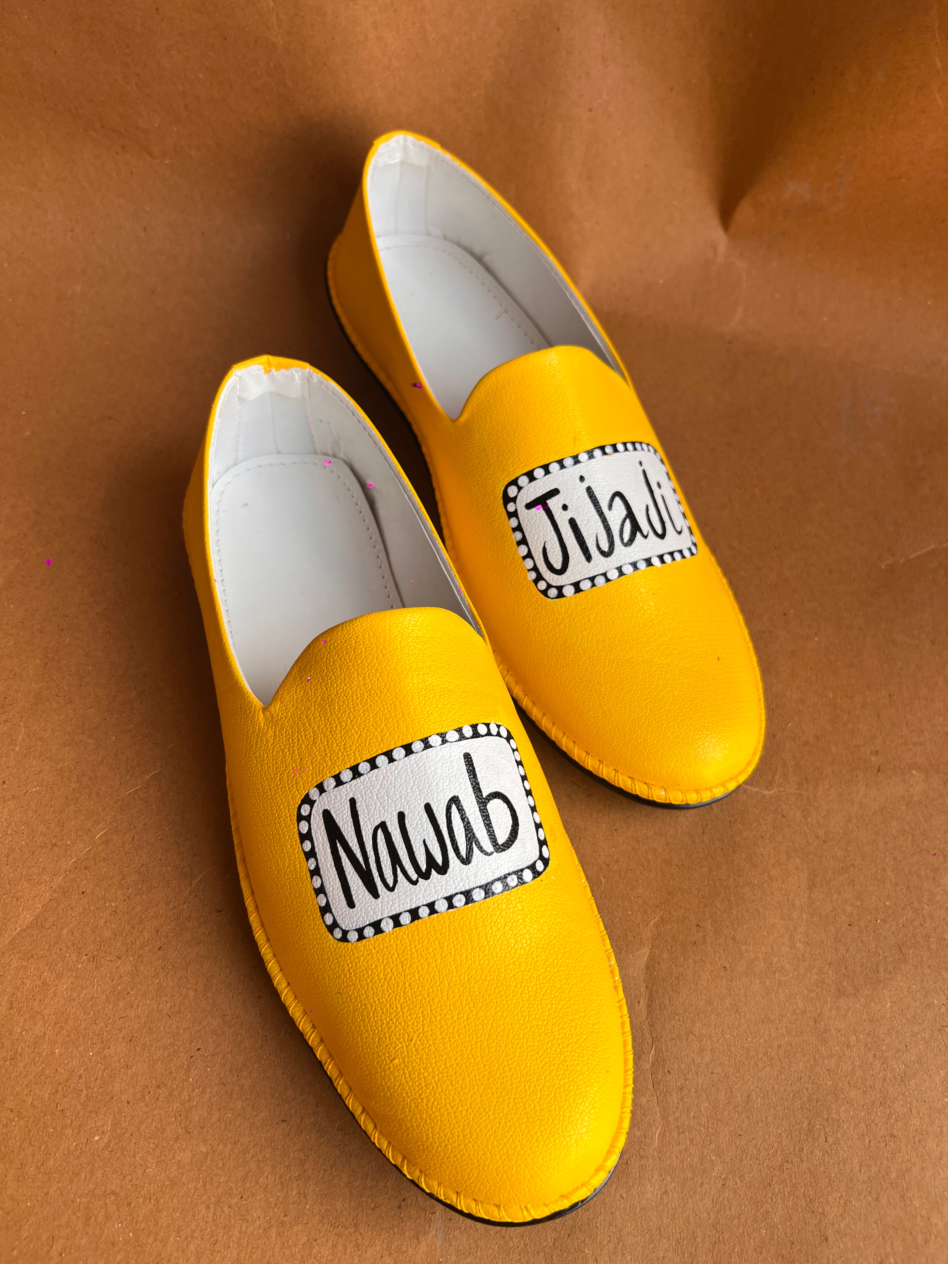 yellow plain mojirs