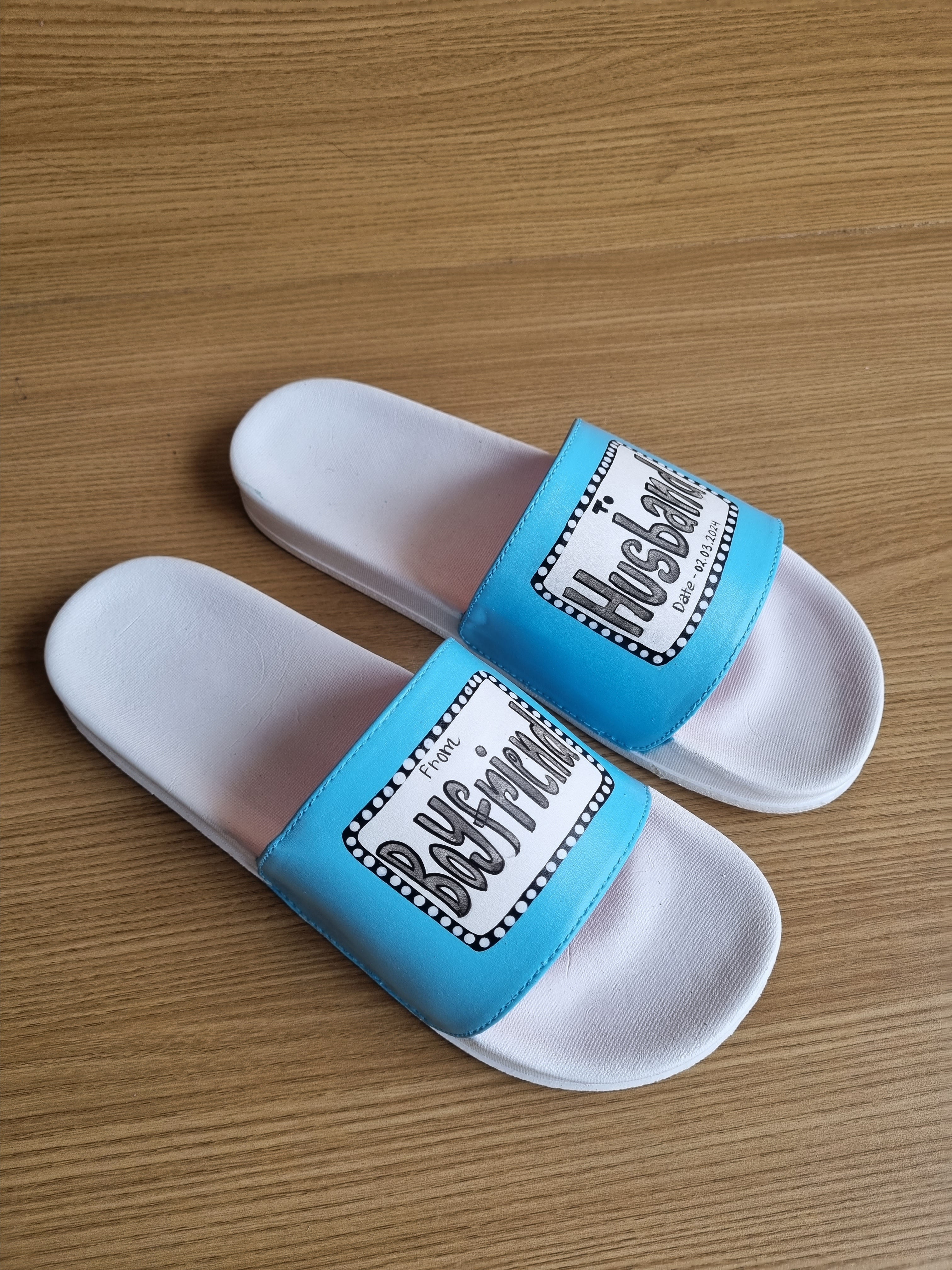 Sky blue from boyfriend slides