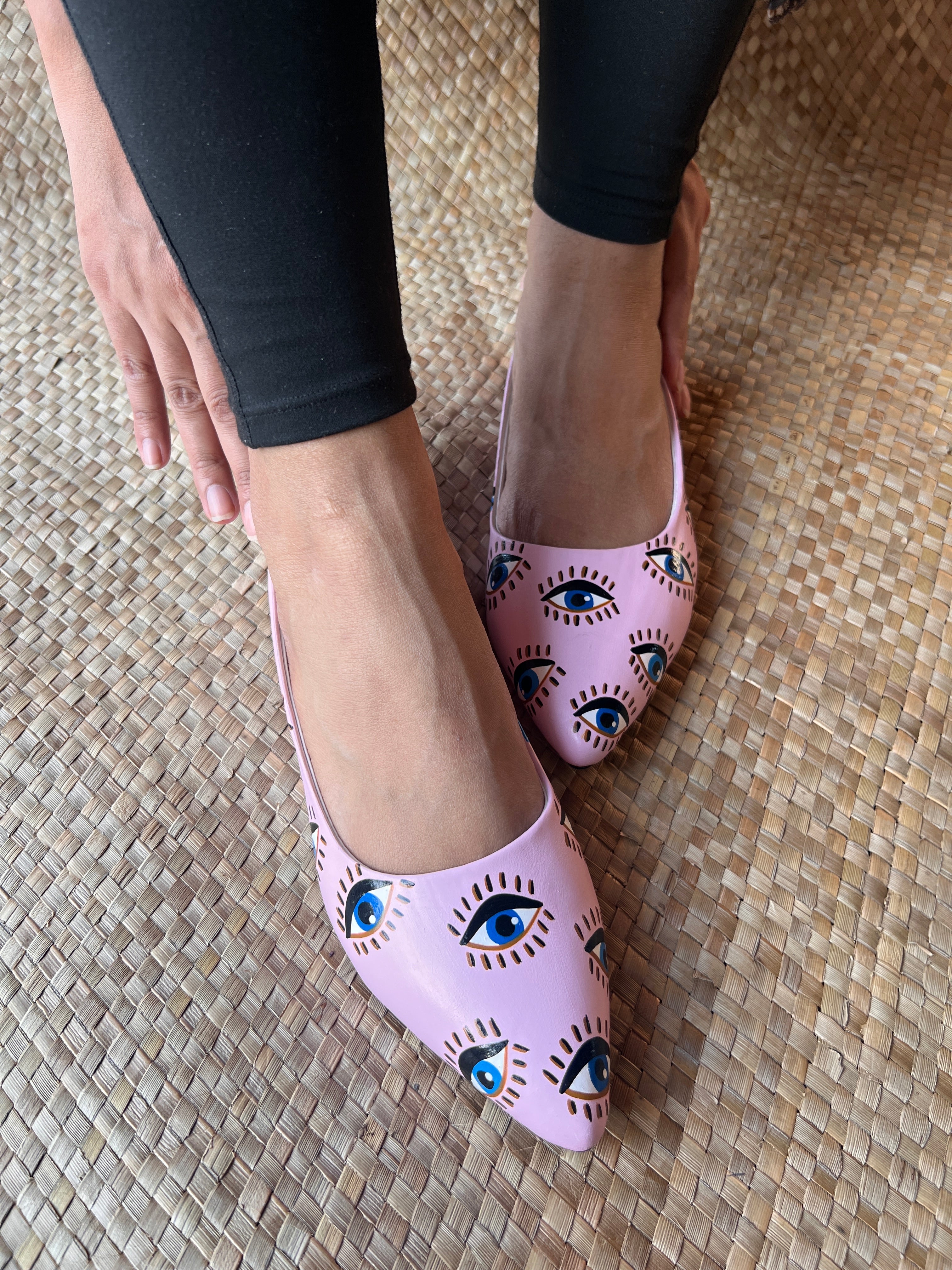 Evil eyea  ballerinas