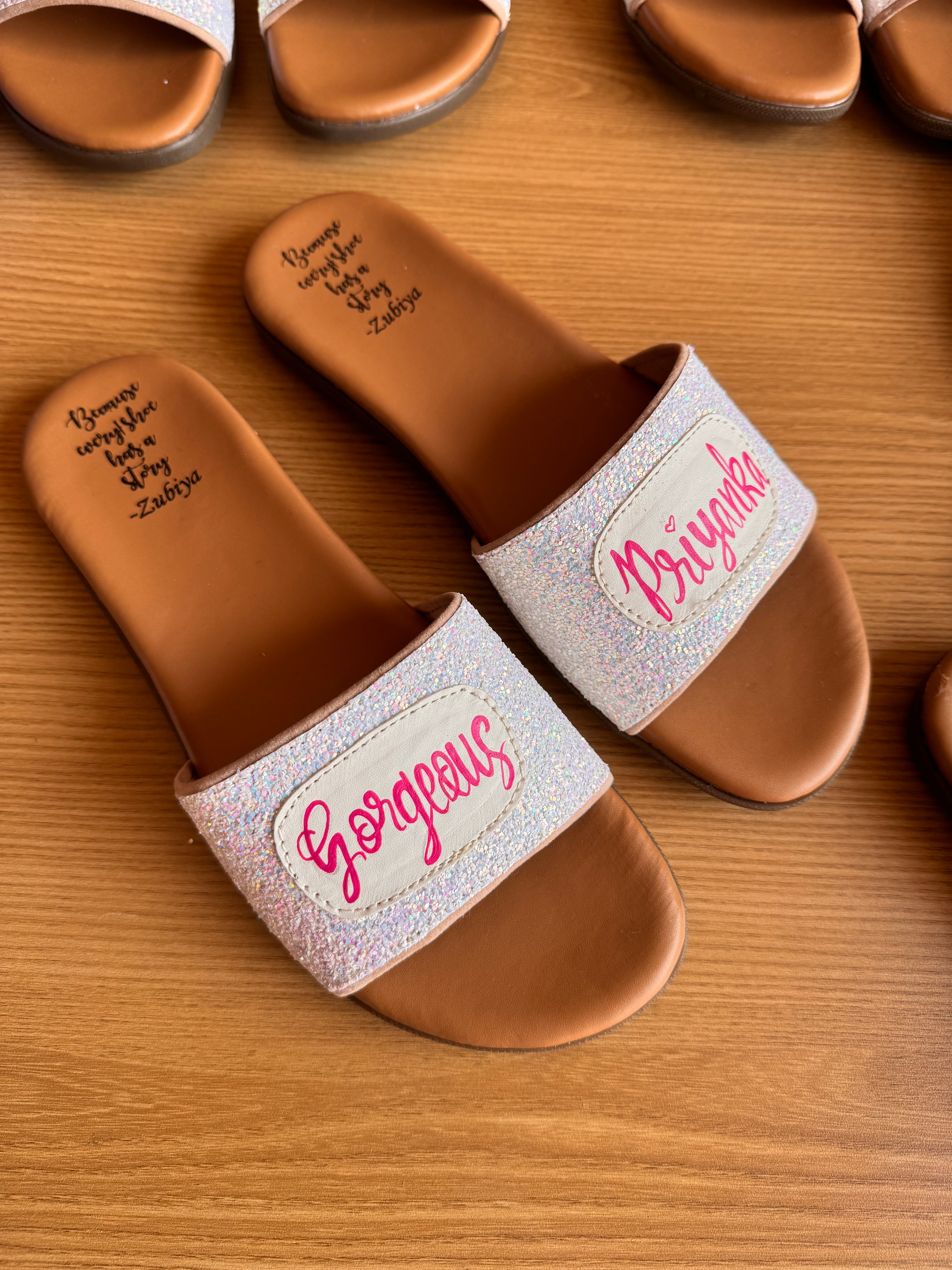 Name sliders Customisation in bulk