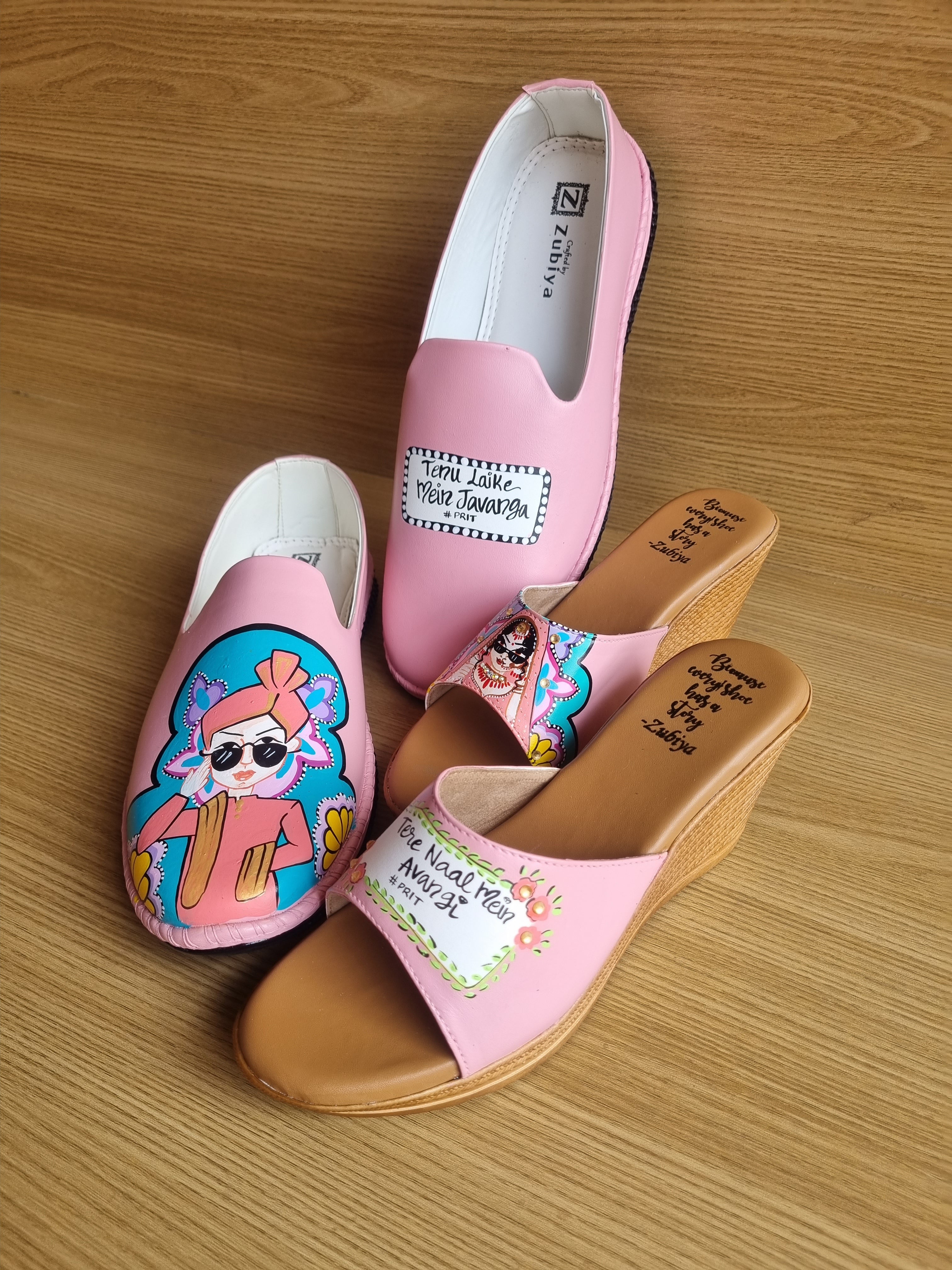 Pastel pink swag couple combo