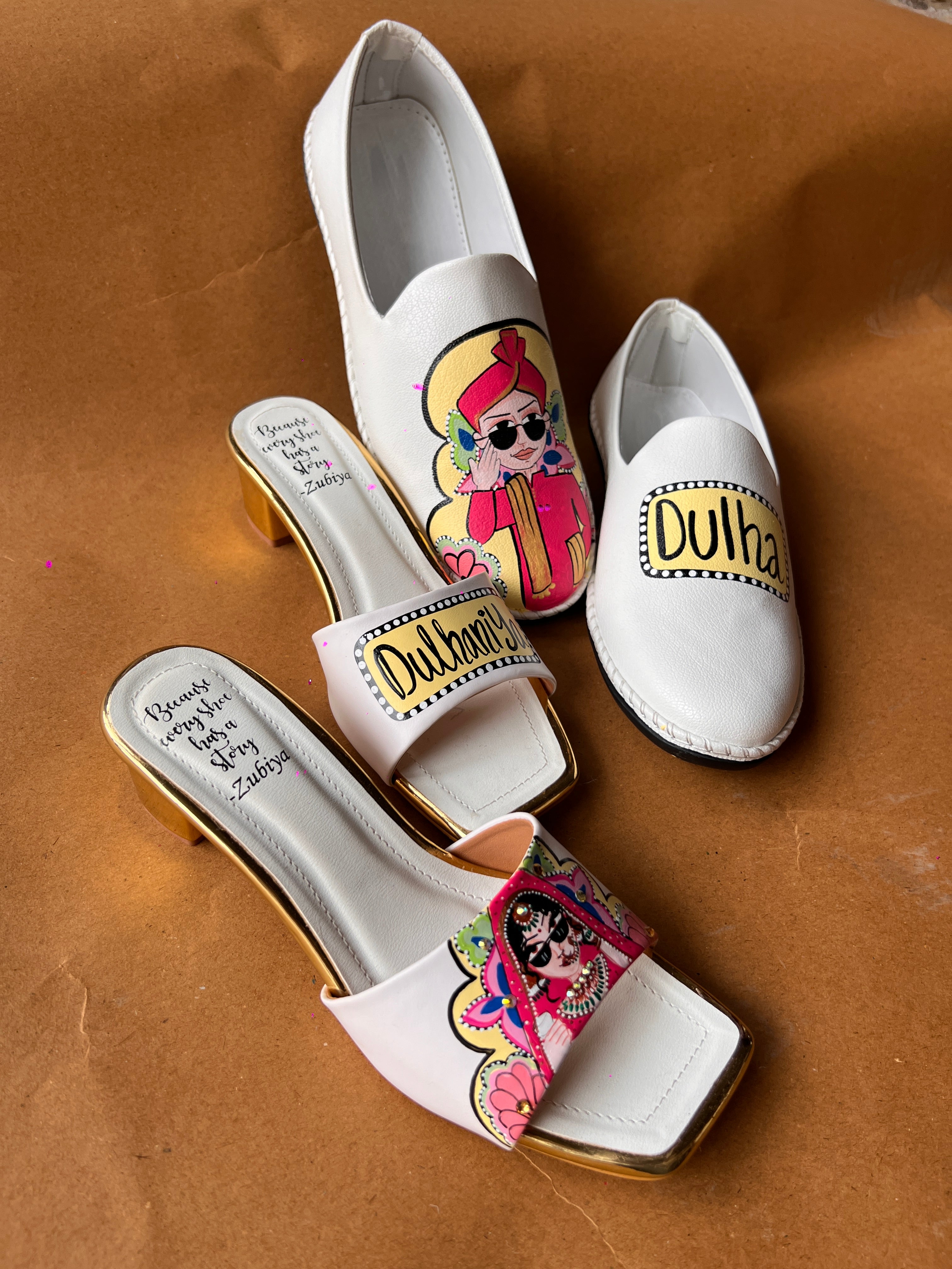 White pink swag couple combo