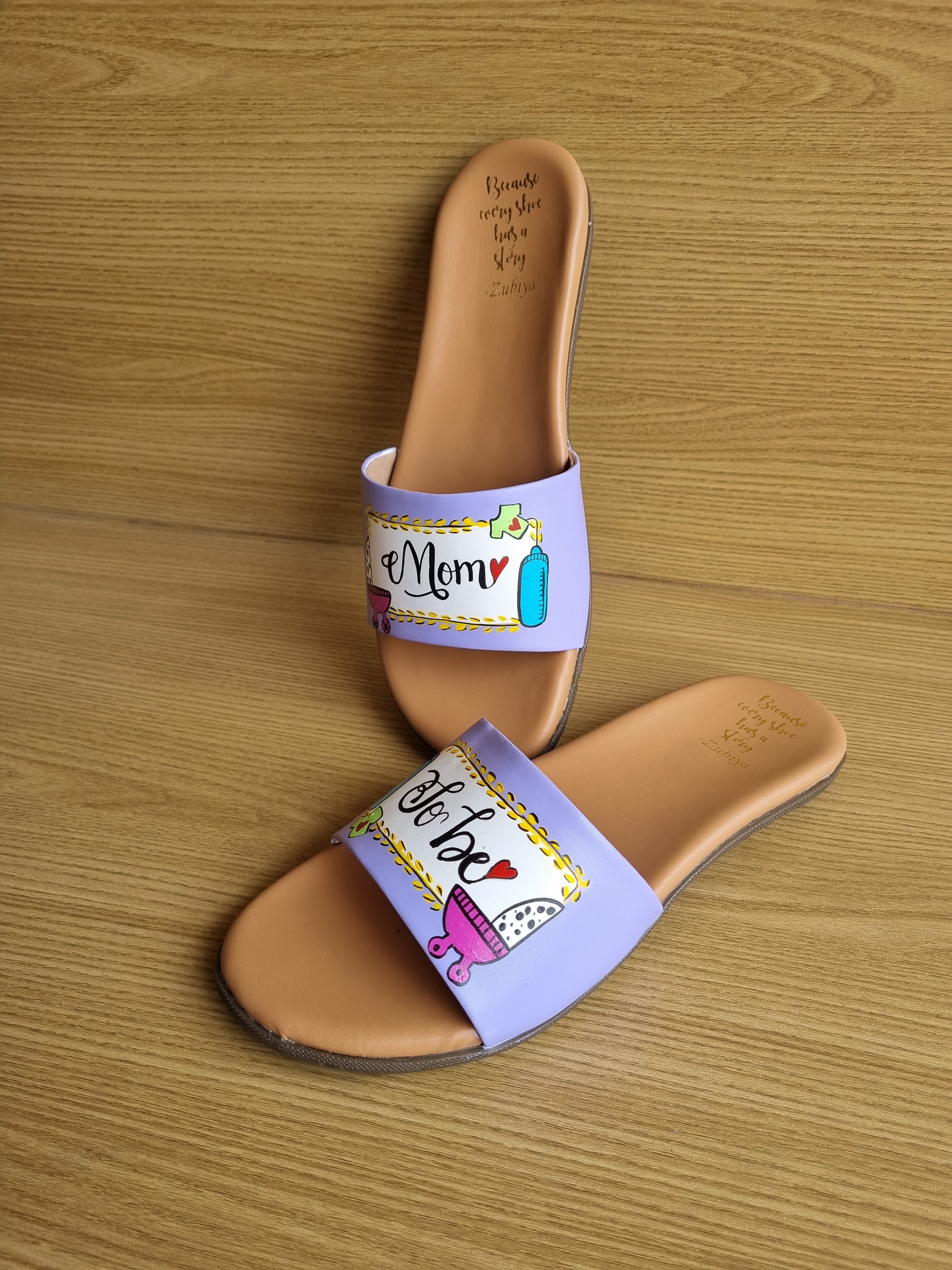 Mom To Be(lavender) Slides