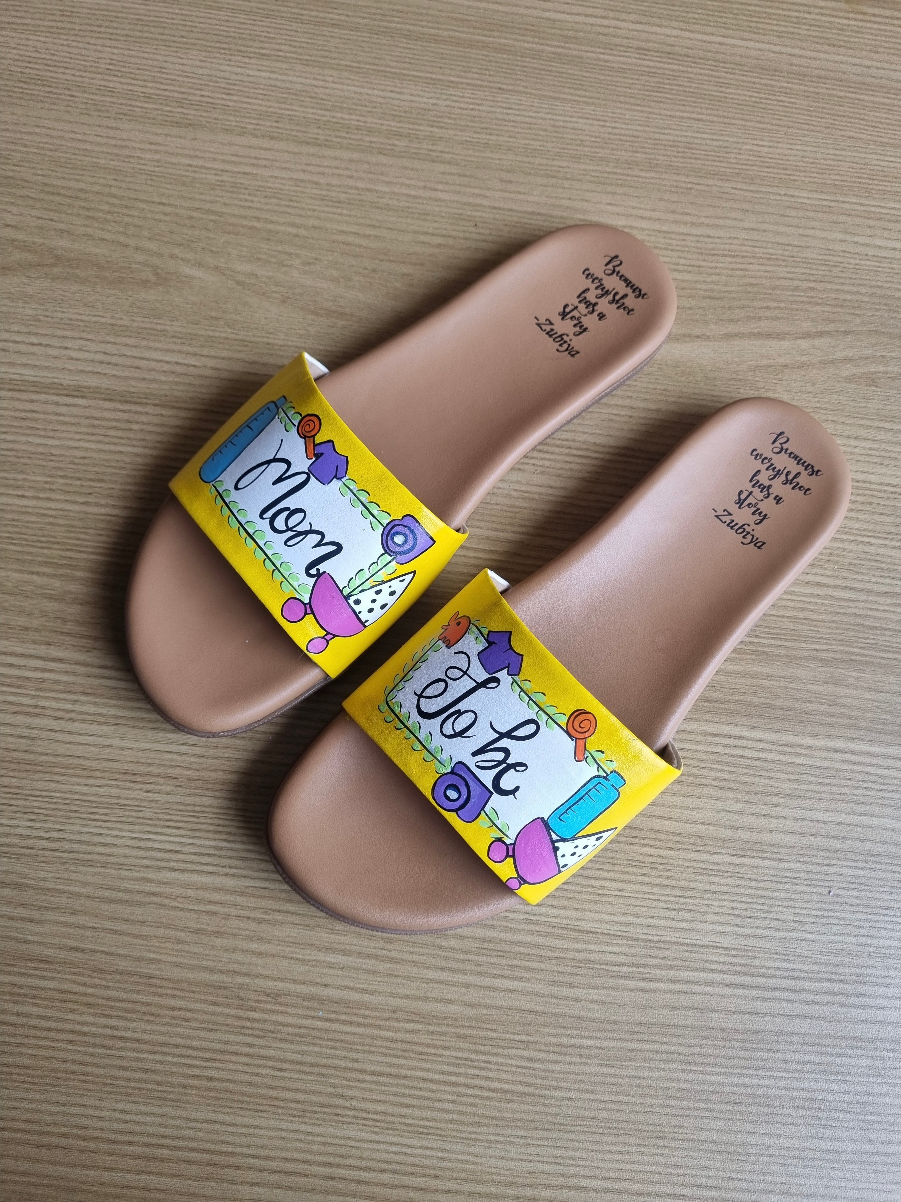 Mom To Be(Yellow) Slides