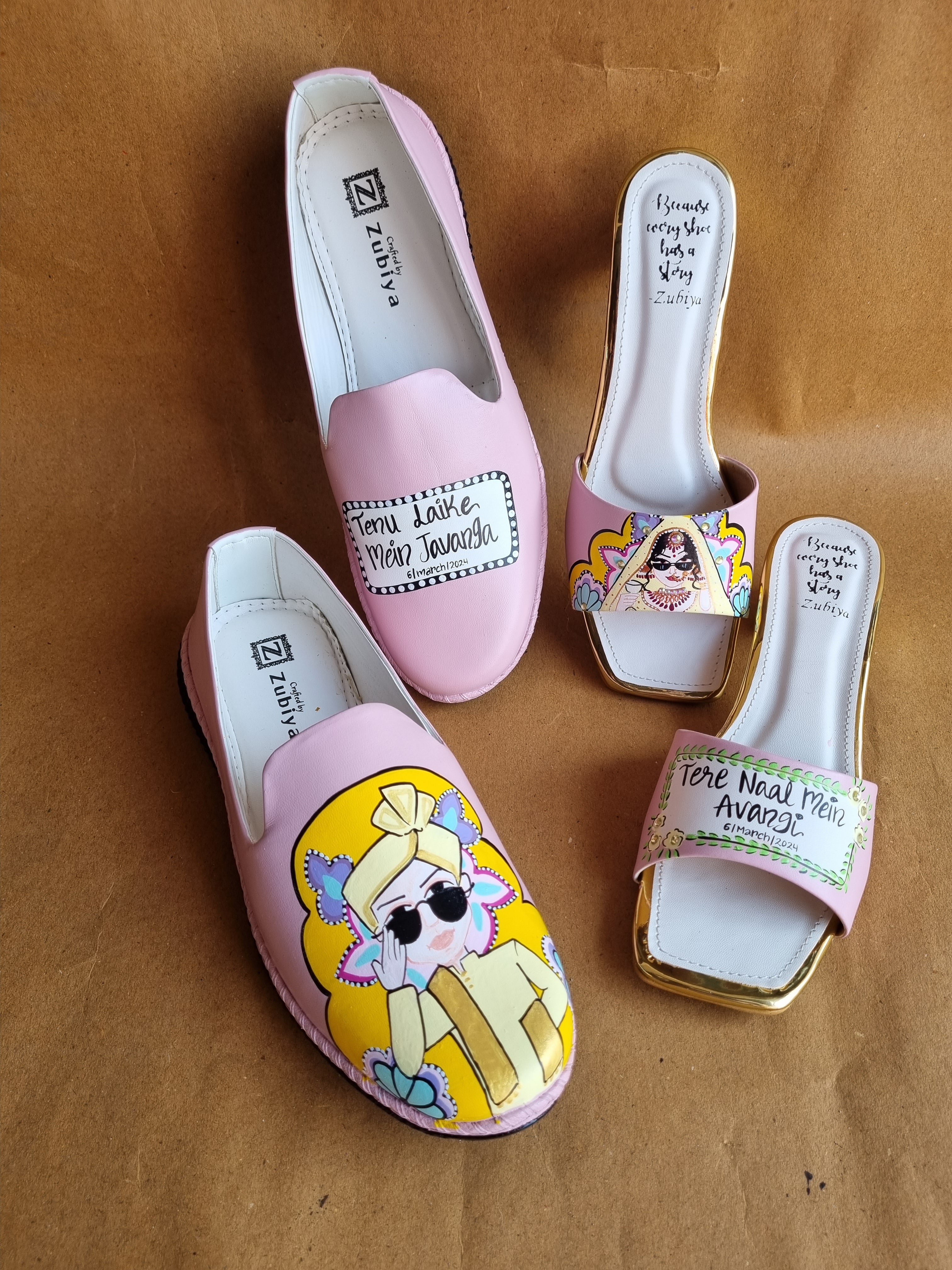 Pastel pink swag couple combo