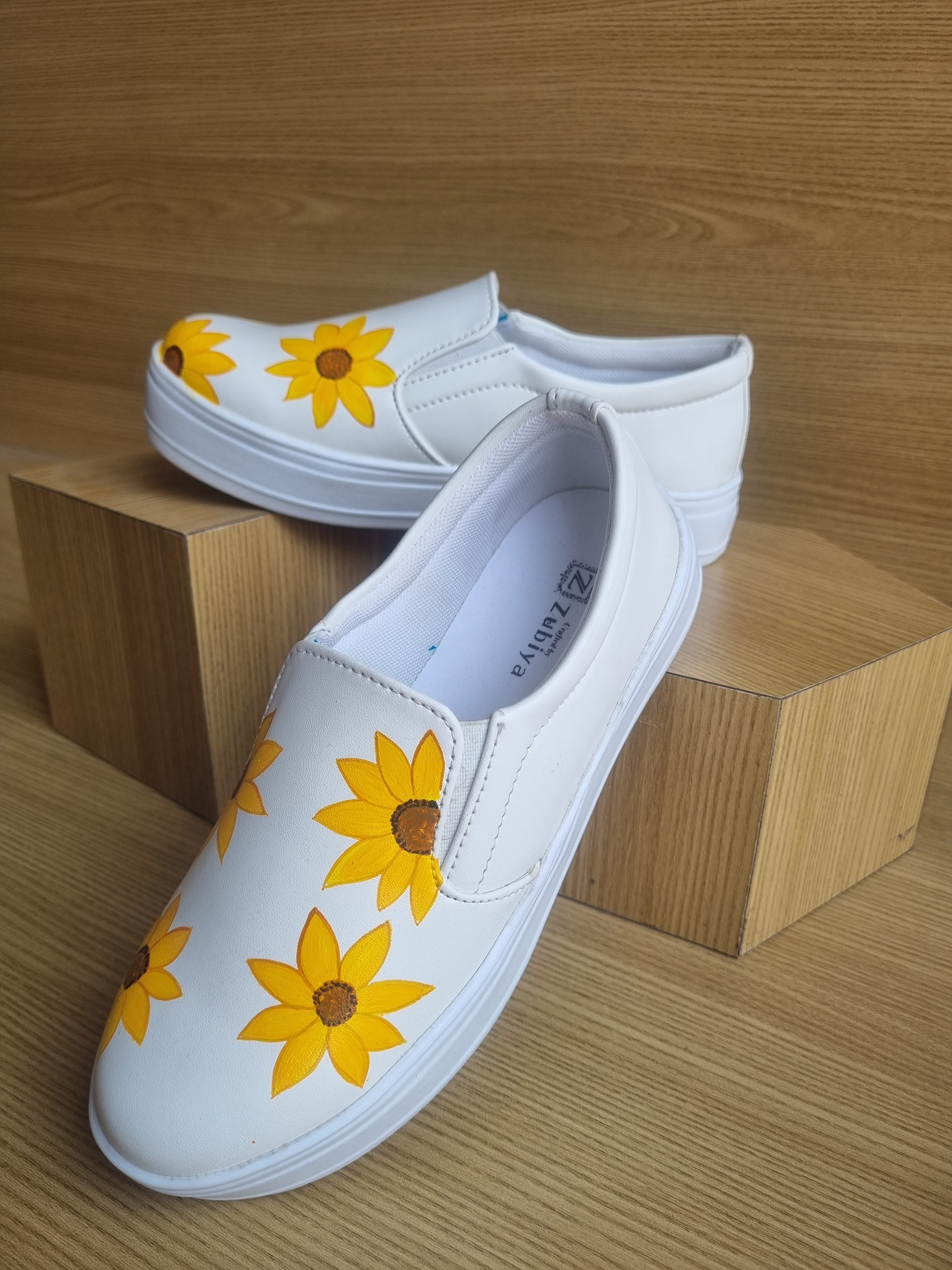Sunflower me slip-ons