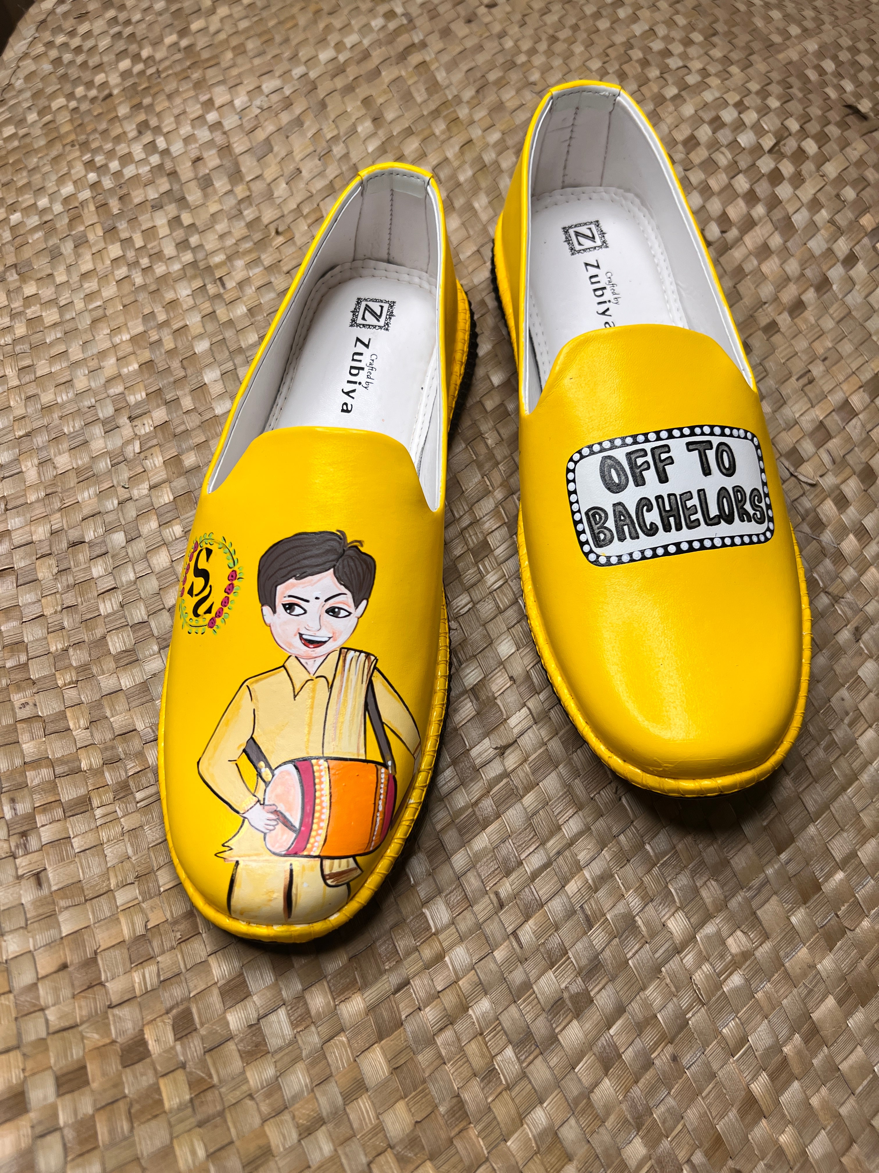 Off to bachelors mojris