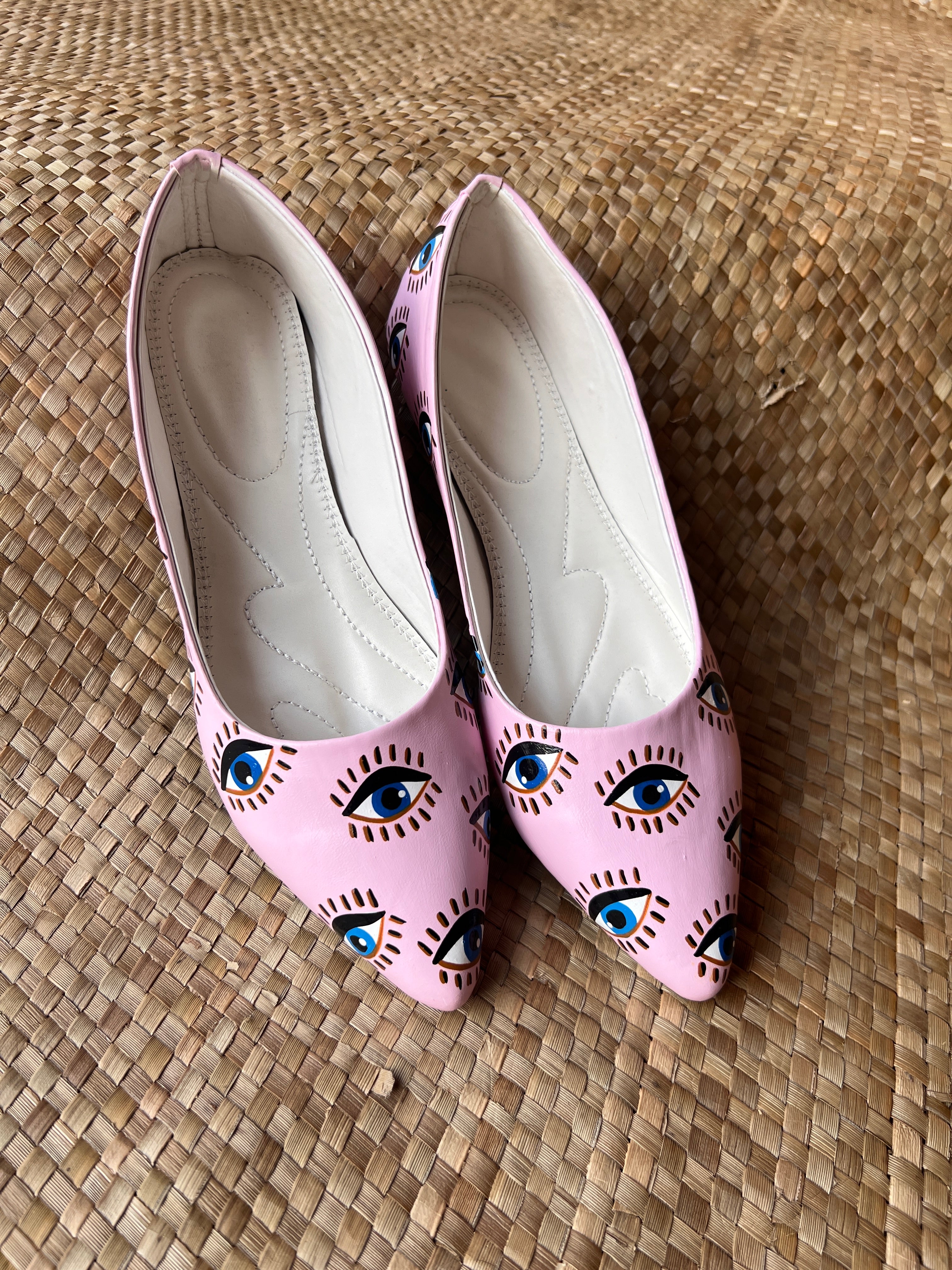 Evil eyea  ballerinas