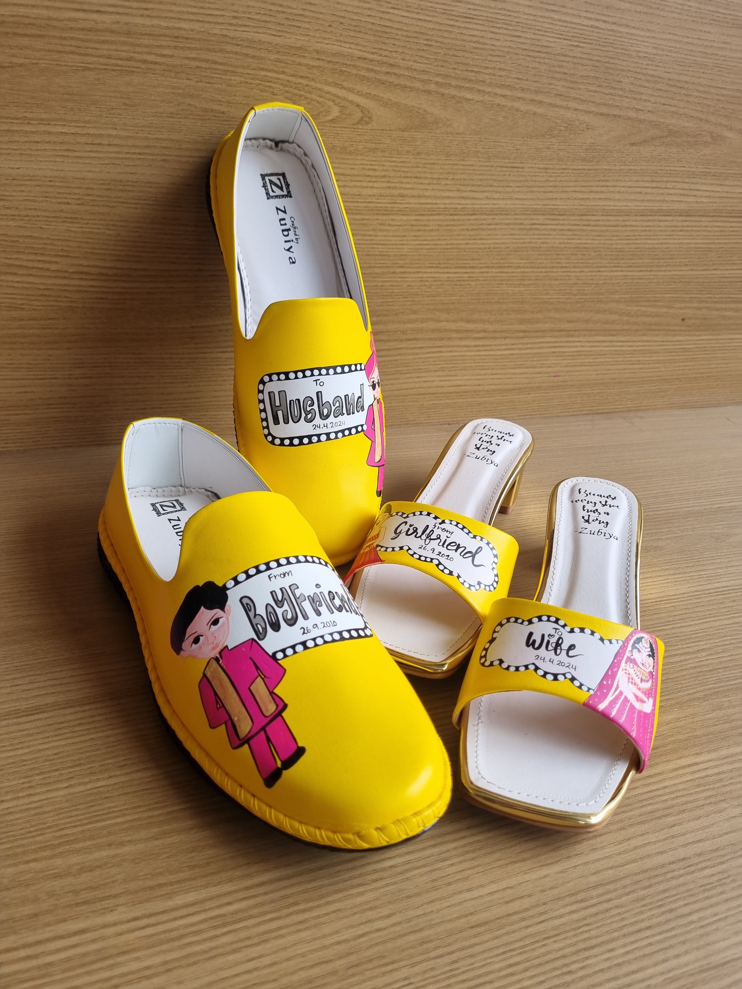 BF to hubby, Gf to wife couple combo