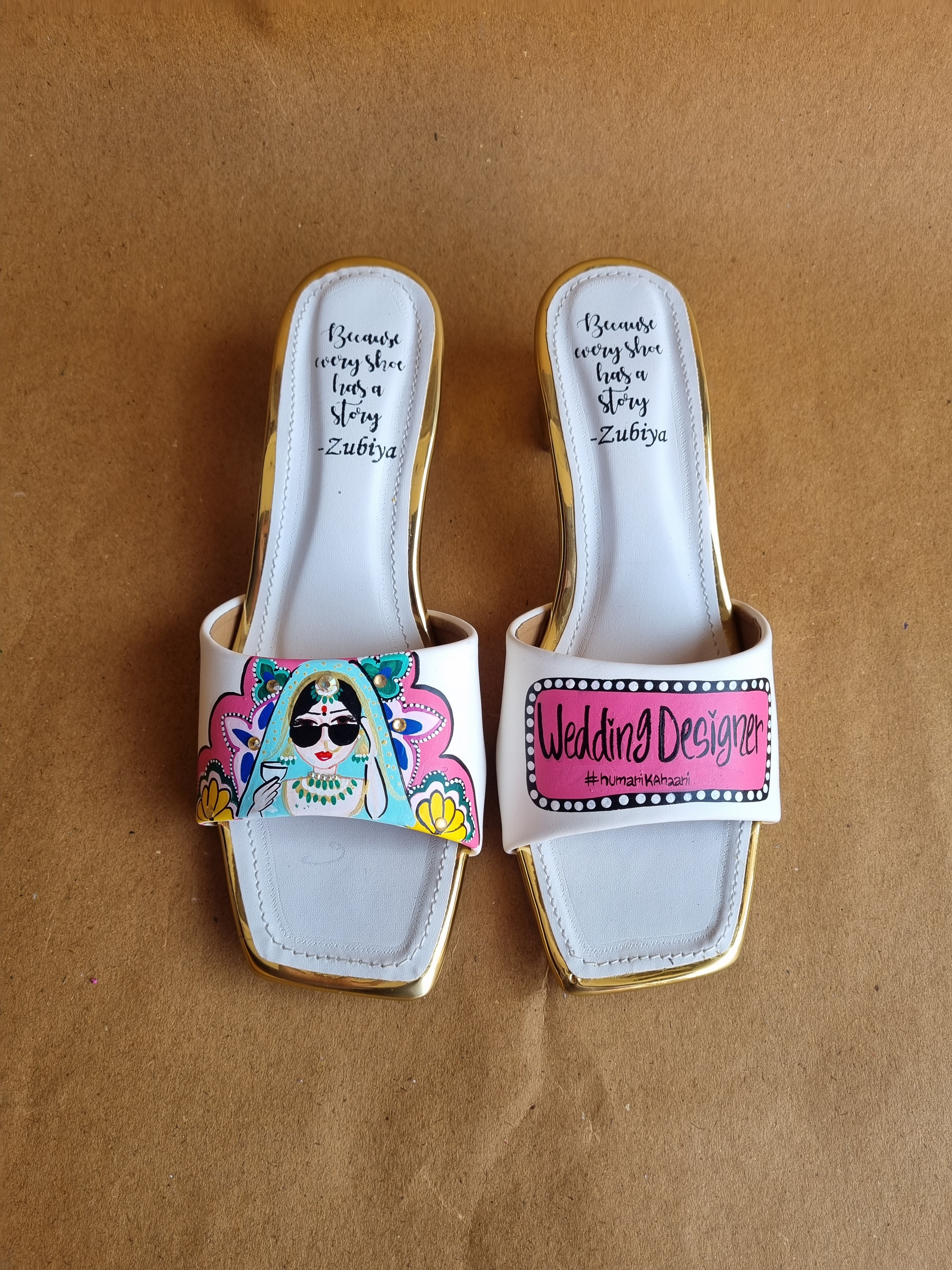 Custom-MOJRI-heels couple combo