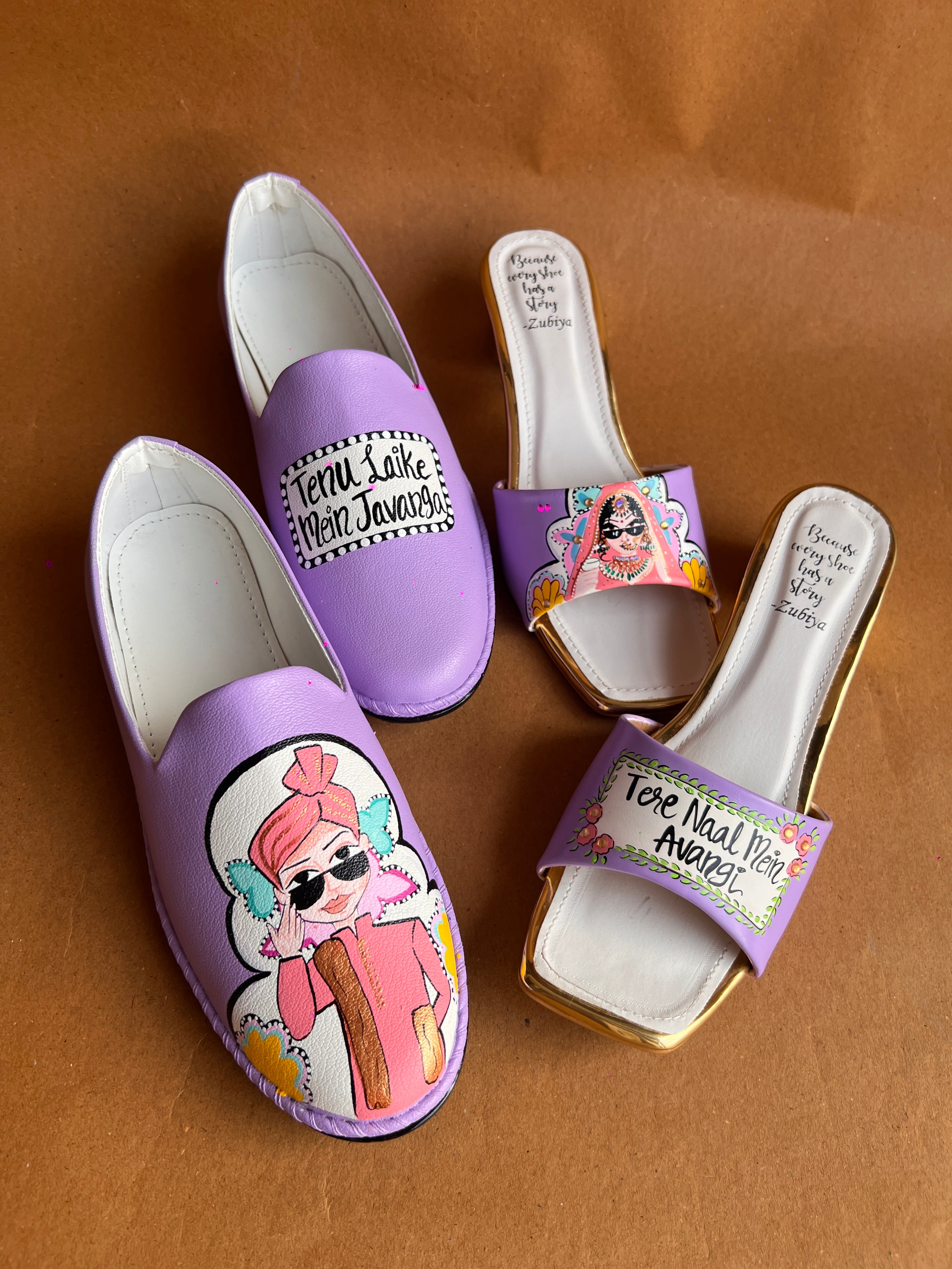 Lavender swag couple combo