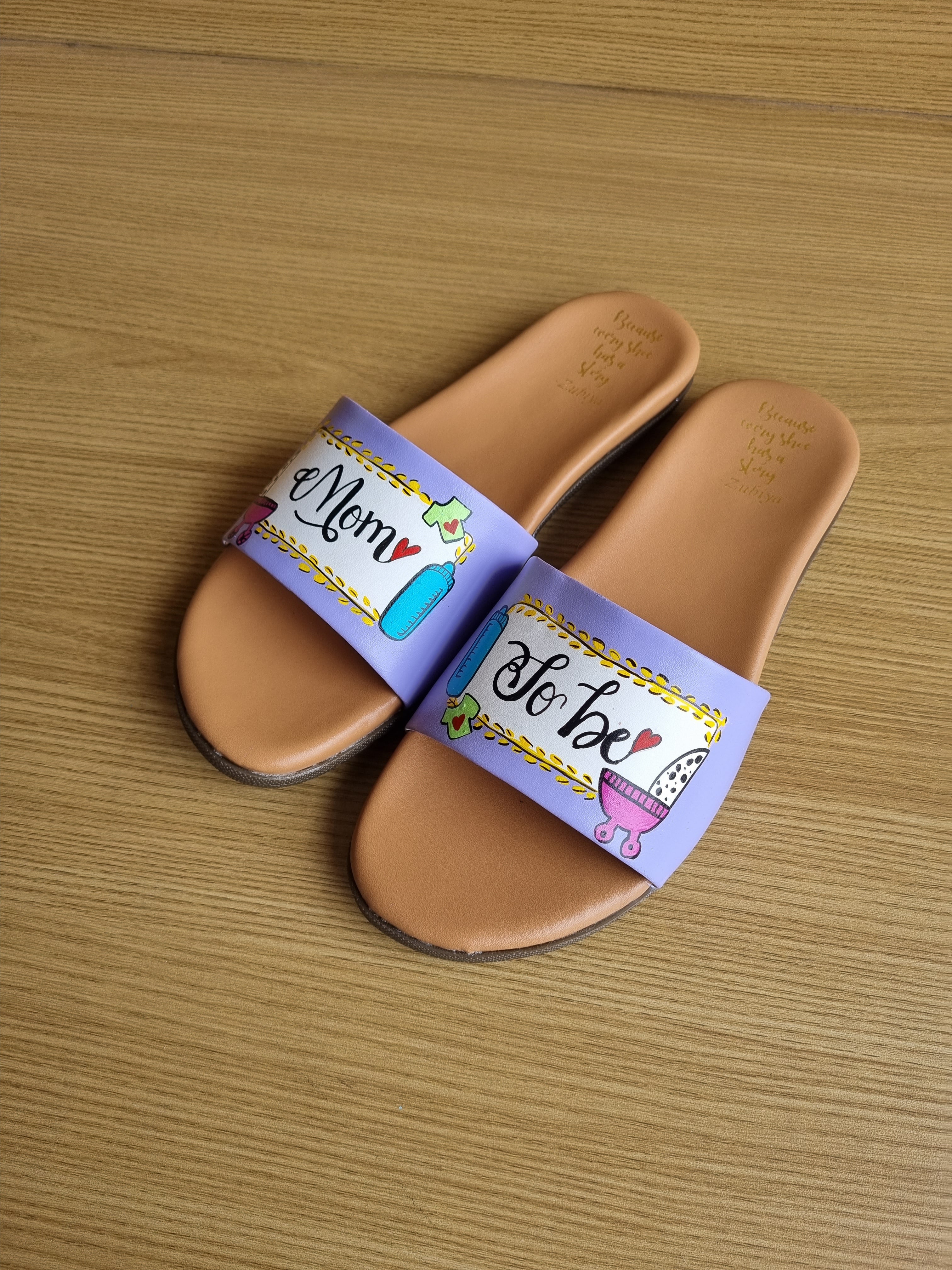 Mom To Be(lavender) Slides