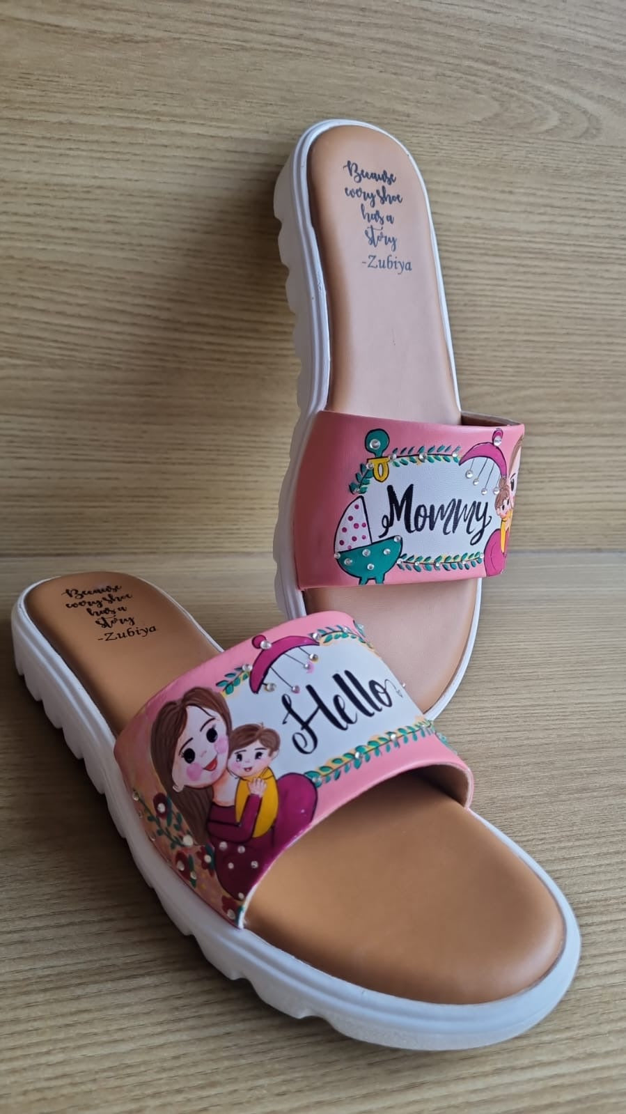 Hello mommy peach Slides