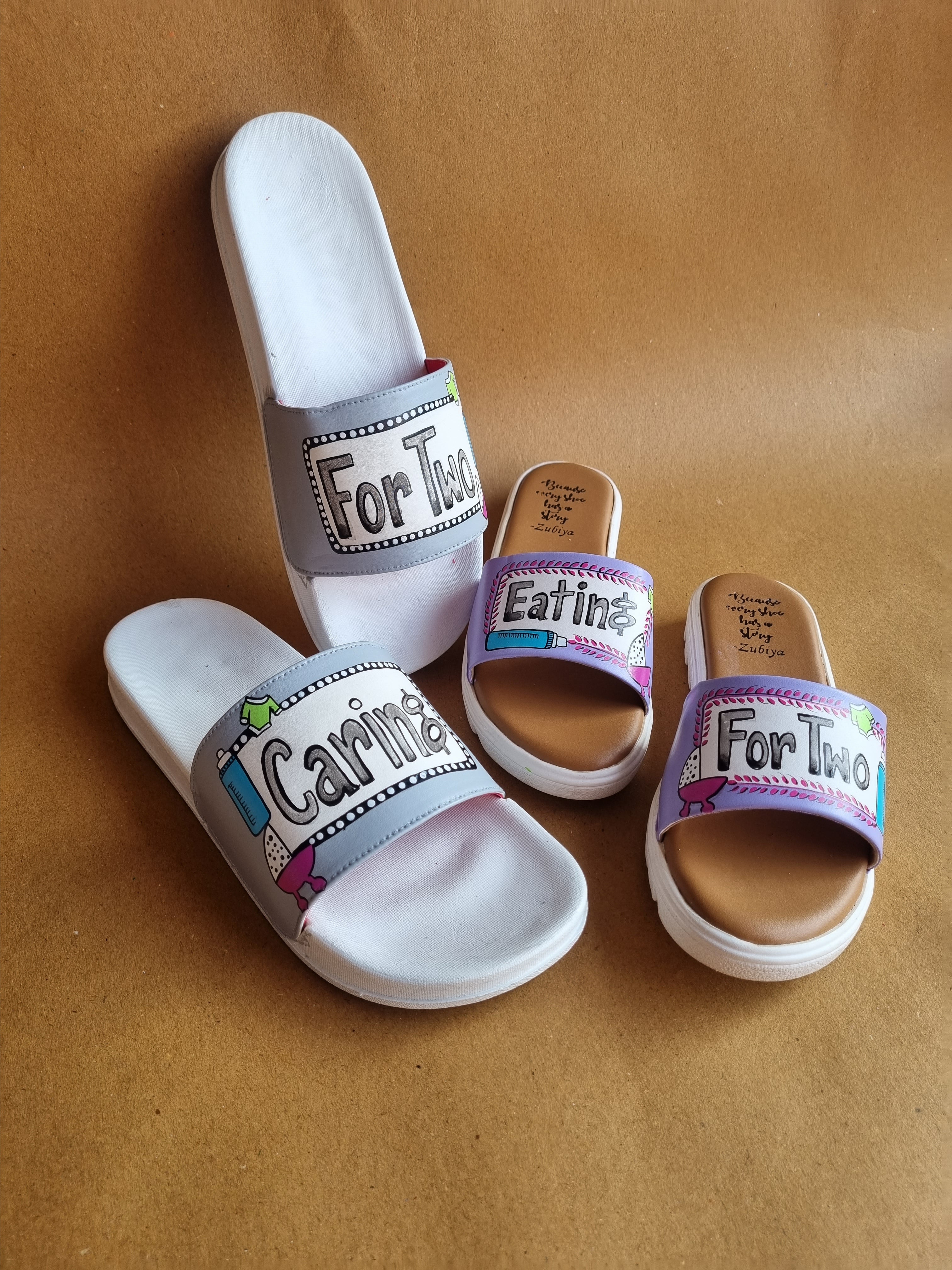 Eating For Two,caring For Two Slides