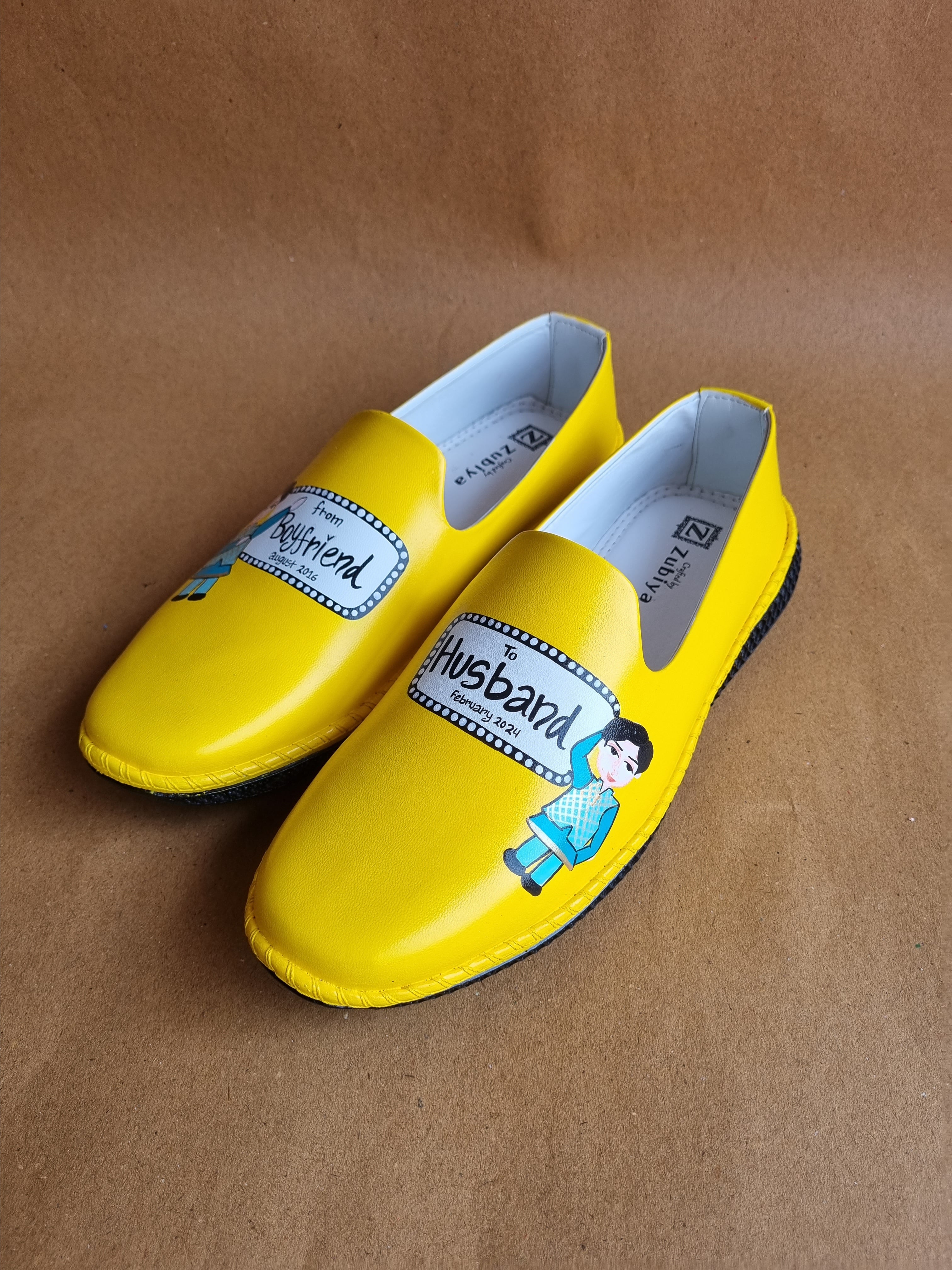 Yellow both side dulha mojris